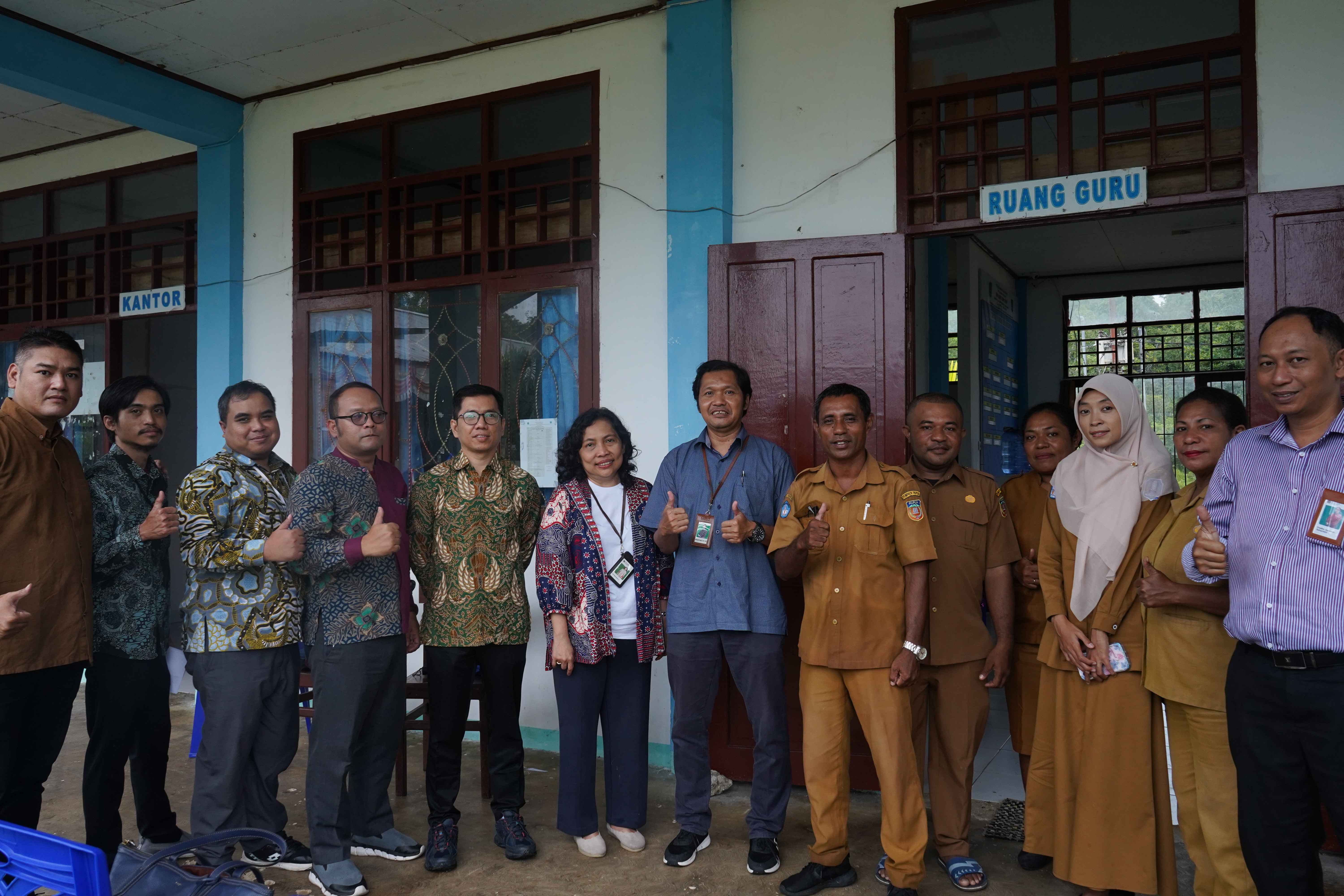 Kantor Wilayah DJKN Papua, Papua Barat, dan Maluku Tinjau Lokasi Eks Hotel Marauw Biak
