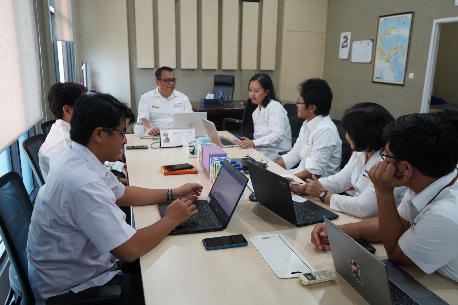 Monitoring Rencana Kerja Evaluasi Zona Integritas Wilayah Bebas Korupsi Di Awal Tahun 2025