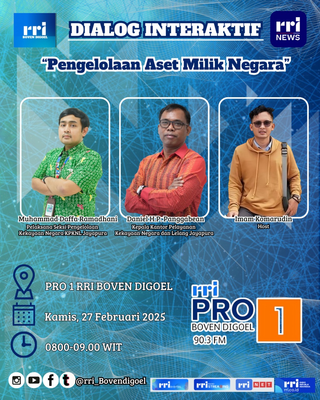 Dialog Interaktif "Pengelolaan Aset Milik Negara"