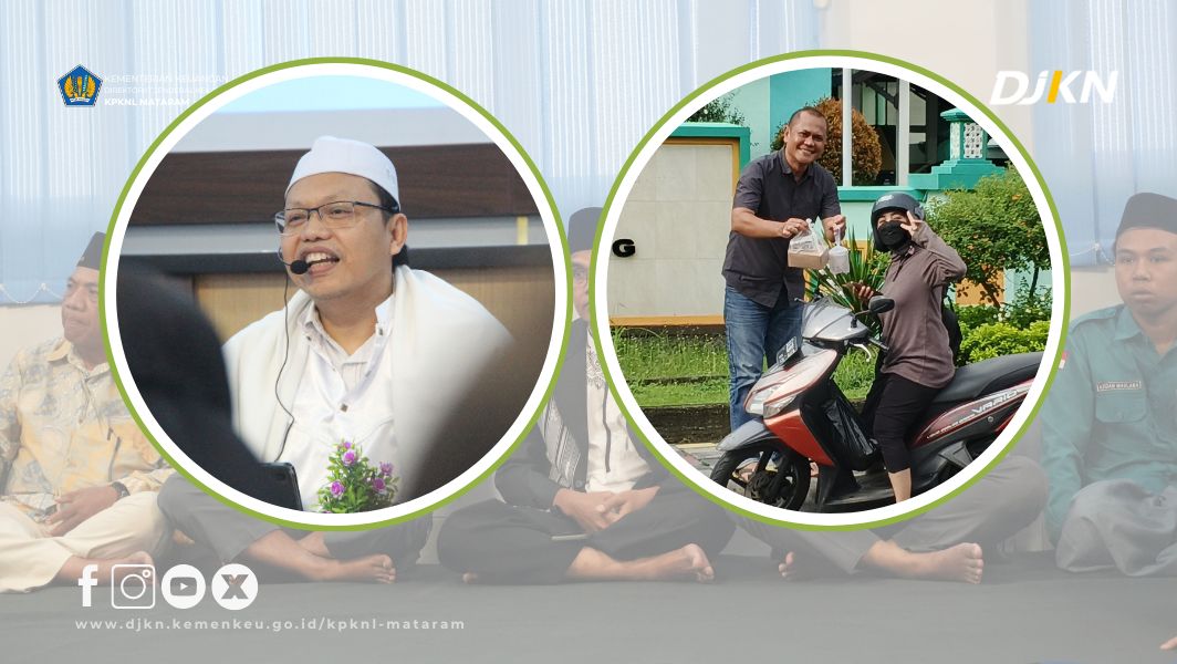 Berbagi Kebahagiaan di Bulan Suci Ramadhan 1446 H Bersama KPKNL Mataram