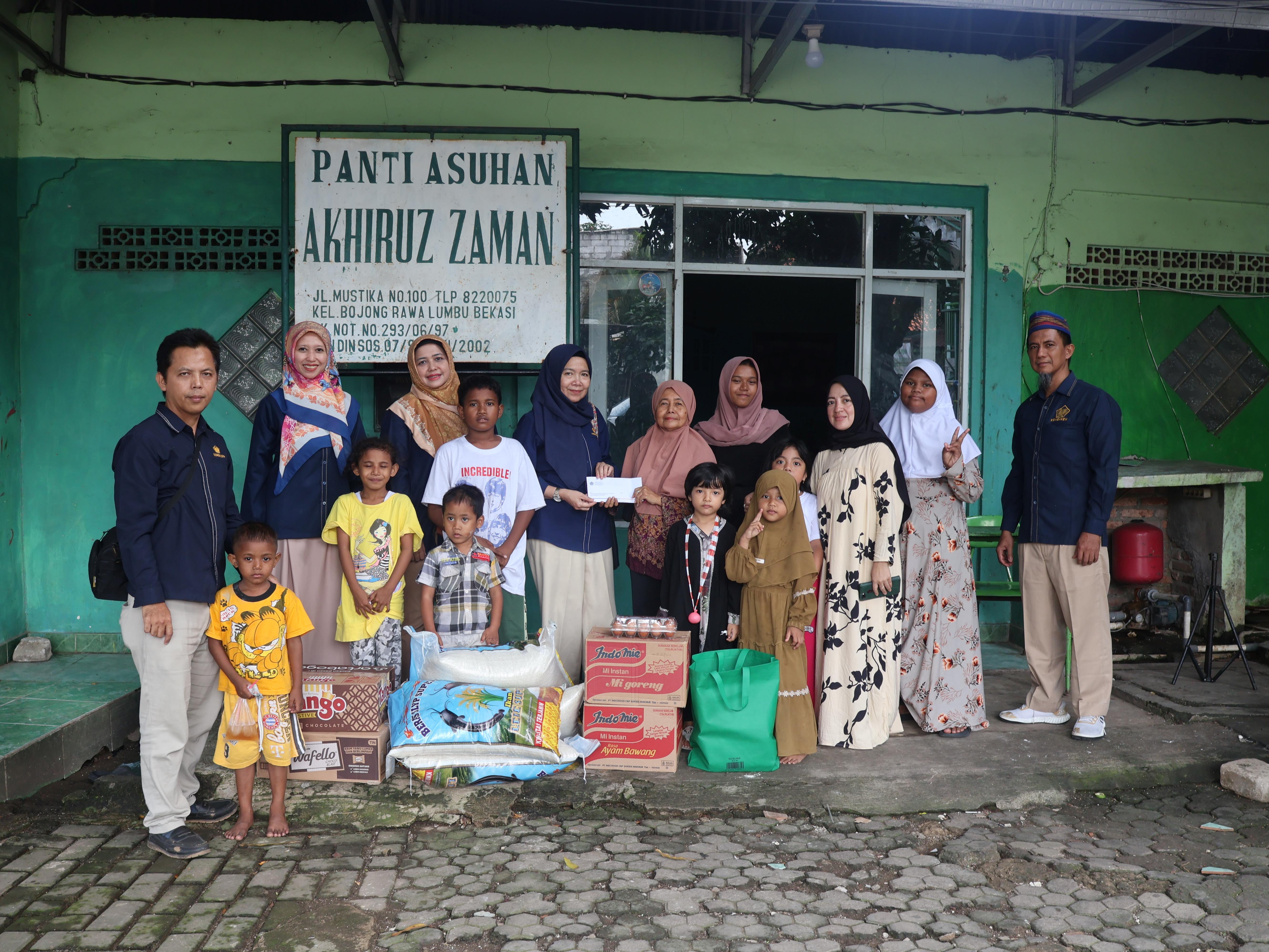 Kunjungan Ke Panti Asuhan dan Berbagi Tali Kasih Wujud Interaksi Sosial KPKNL Bekasi Dengan Masyarakat