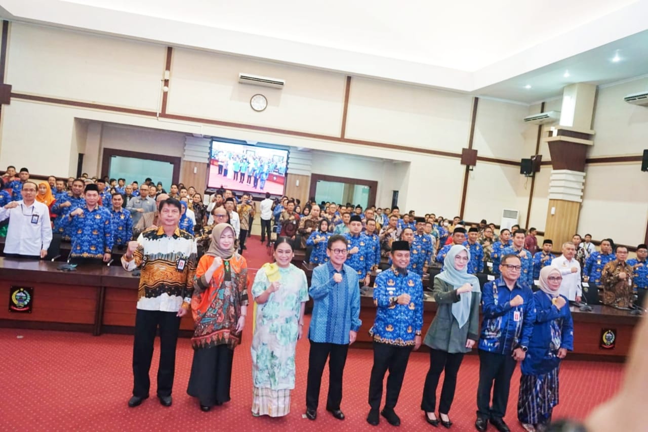 Pengukuhan Kepala OJK Sulselbar, KPKNL Makassar Tegaskan Komitmen Kolaborasi