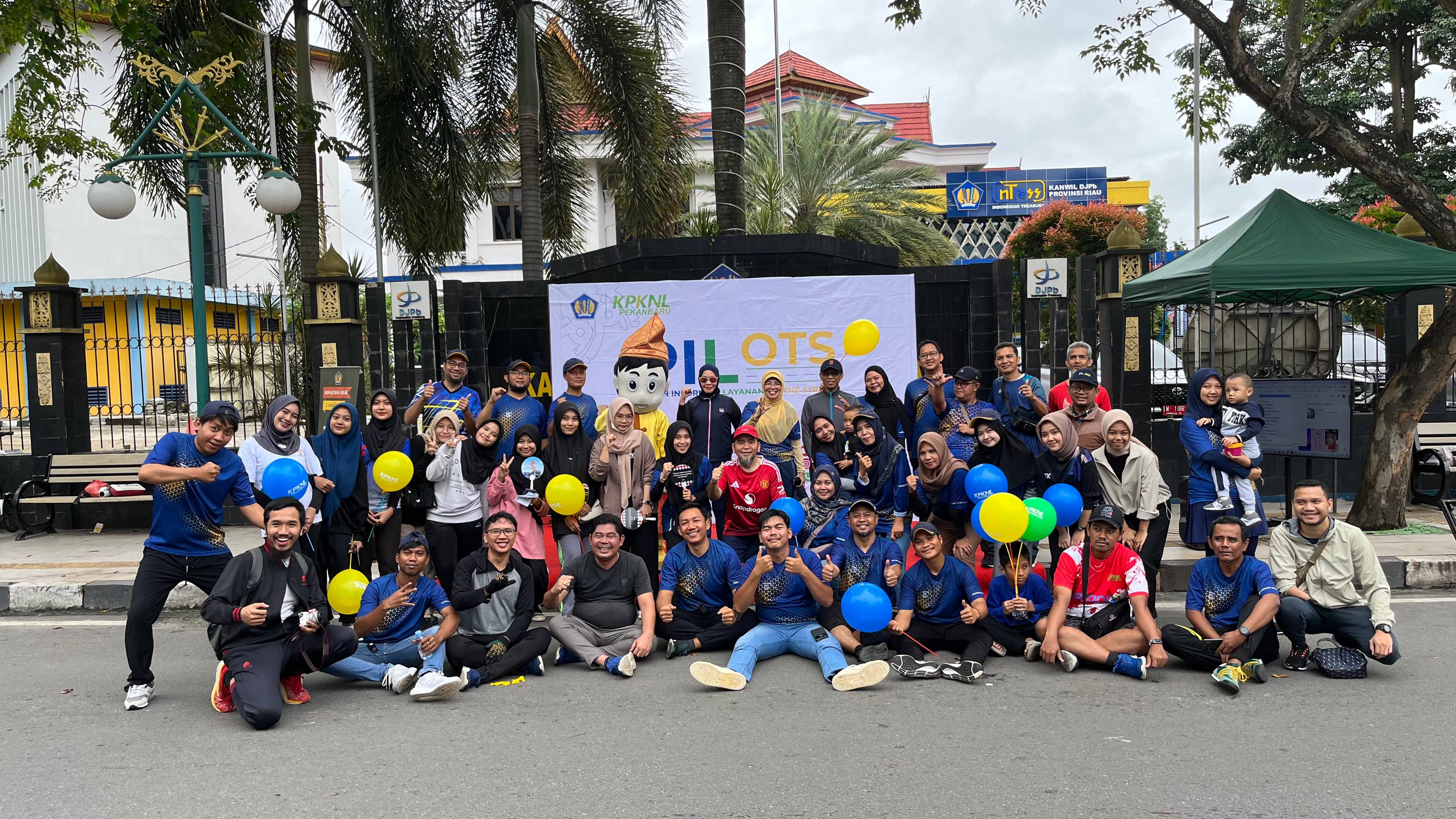 Hadir Kembali di Tengah Masyarakat Melalui PILOTS di Tahun 2025, KPKNL Pekanbaru Kenalkan Layanan dan Budaya Hidup Sehat