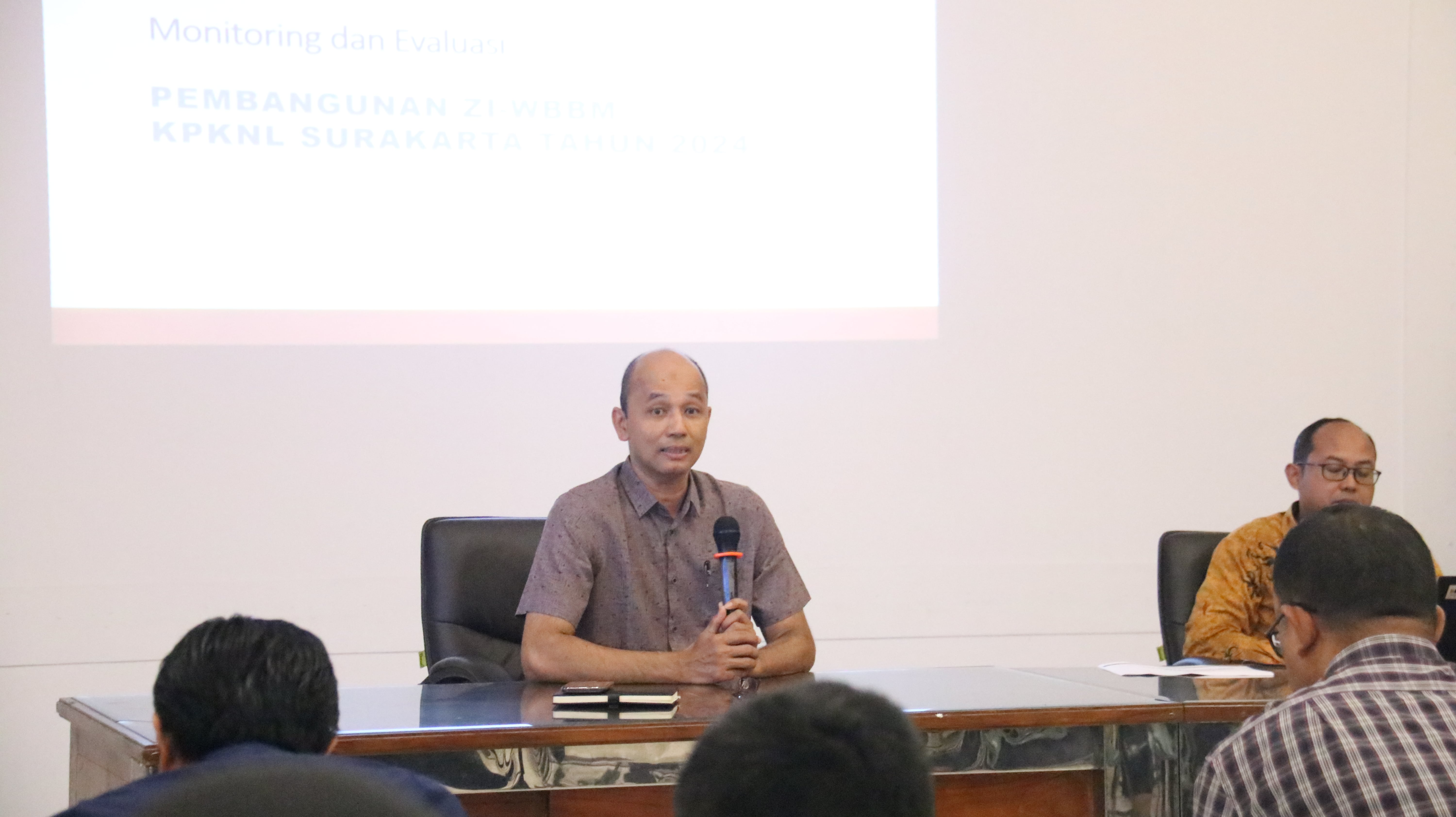 KPKNL Surakarta Selenggarakan Monev WBBM 2024