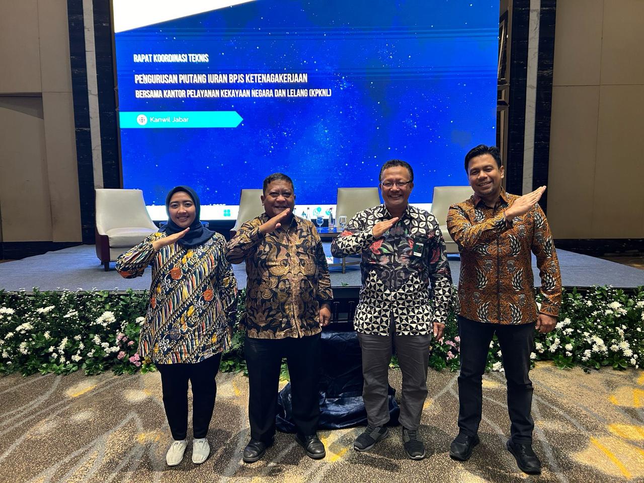 Rapat Koordinasi Penyelesaian Piutang Iuran BPJS Ketenagakerjaan