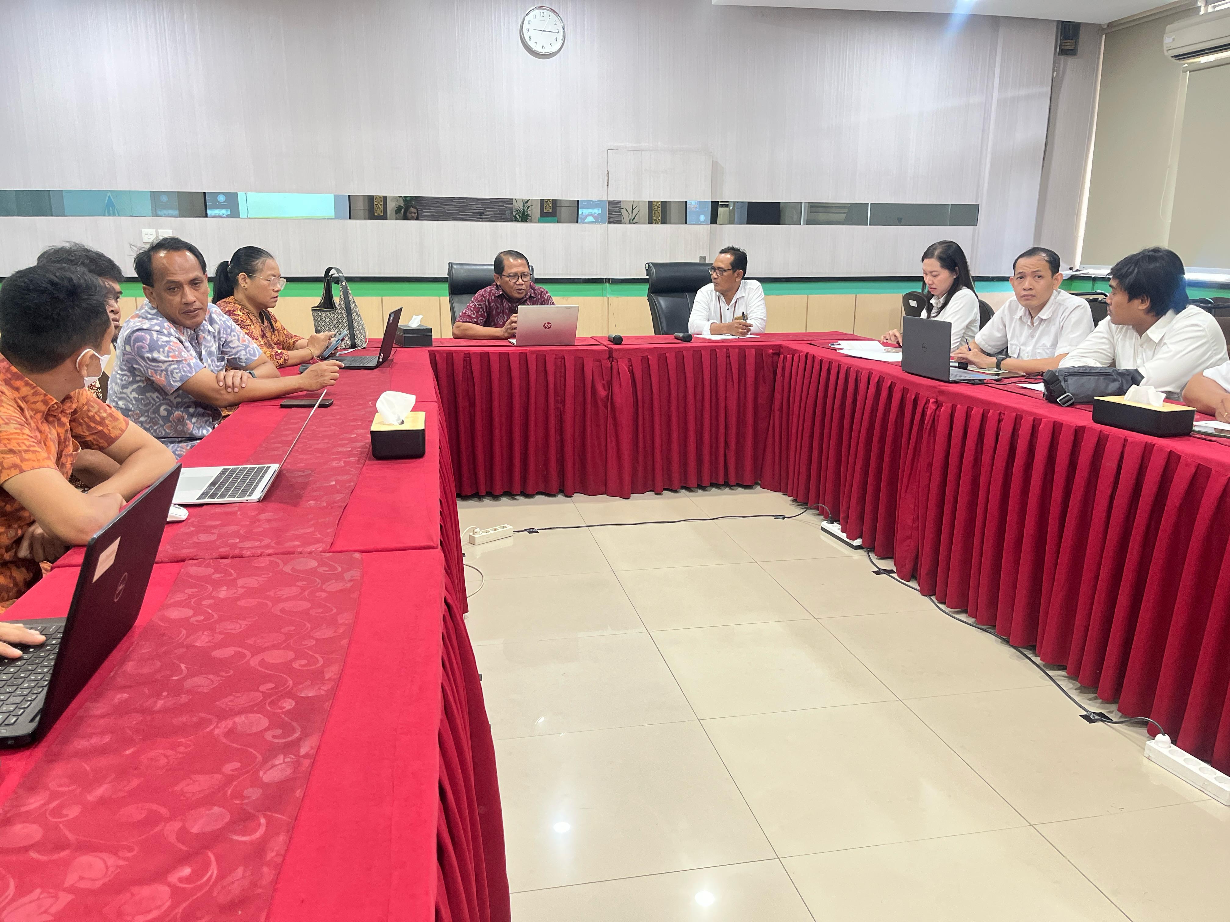 Rapat Percepatan Penyelesaian Target Sertifikasi BMN Berupa tanah pada BWS Bali-Penida TA 2025