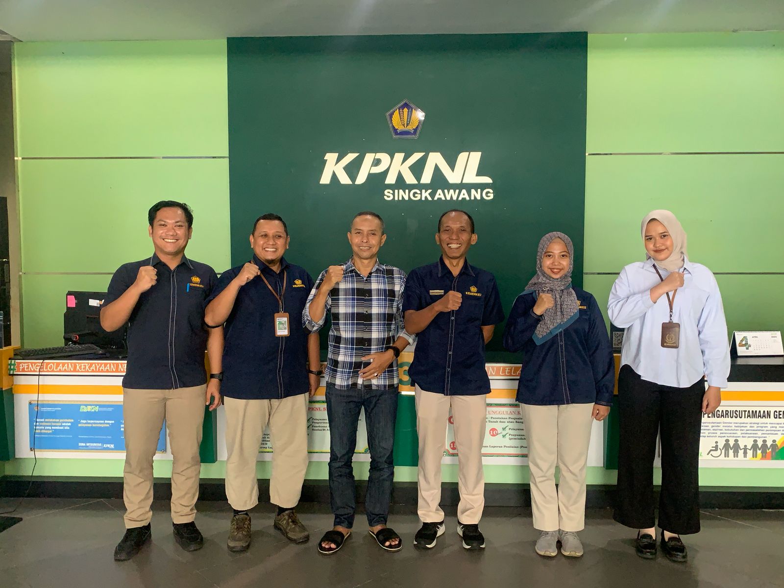 KPKNL Singkawang Perkuat Sinergi dengan Cabjari Sambas di Pemangkat Dalam Penyelesaian Barang Rampasan 