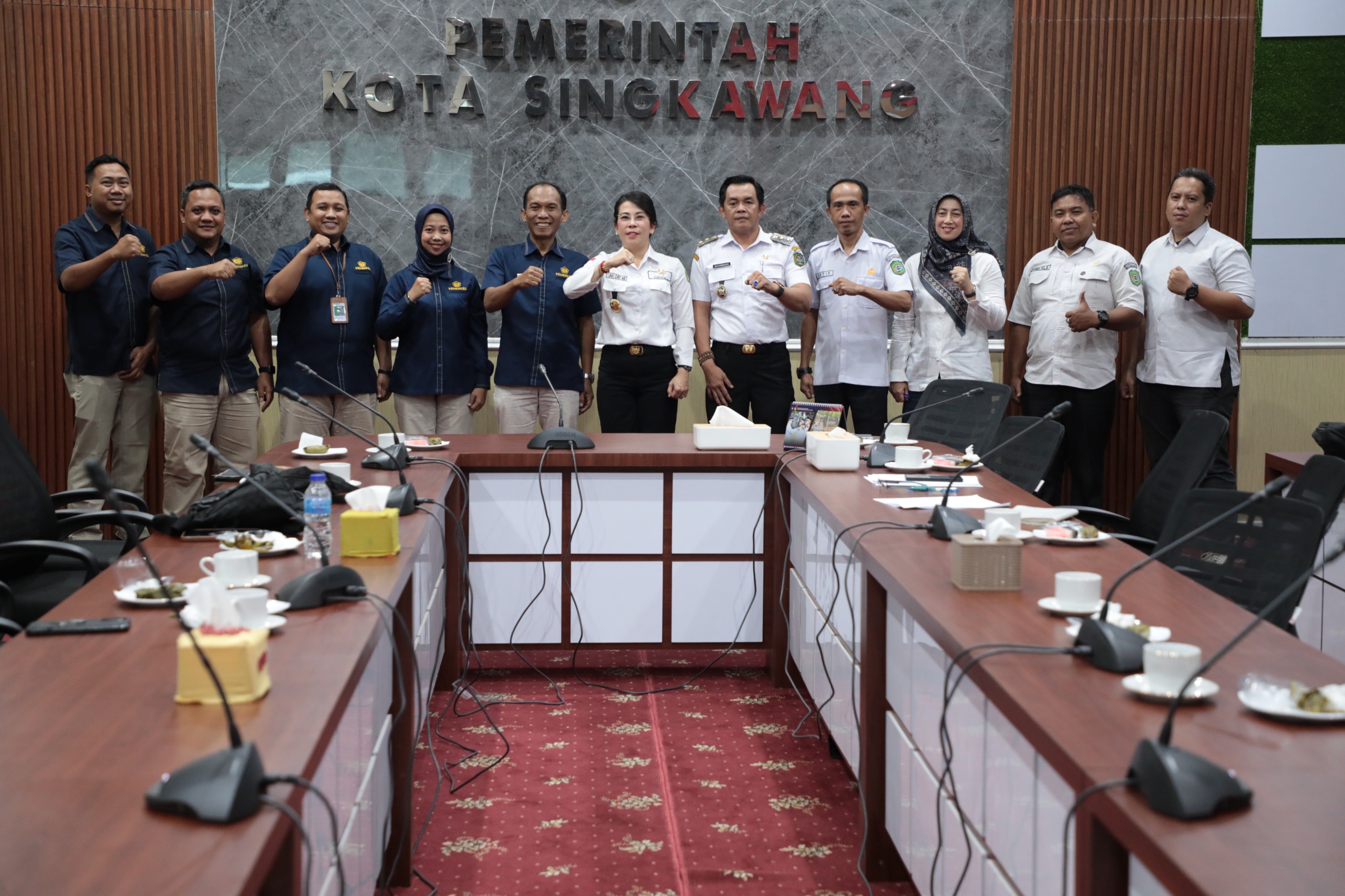 Kepala KPKNL Singkawang Melakukan Audiensi dengan Walikota Singkawang