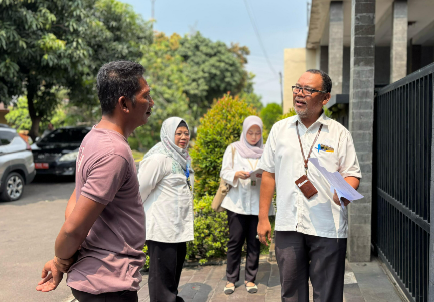 Seksi Piutang Negara KPKNL Jakarta II Laksanakan Penelitian Lapangan Terhadap Debitur Eks Bank Papan Sejahtera di Bekasi