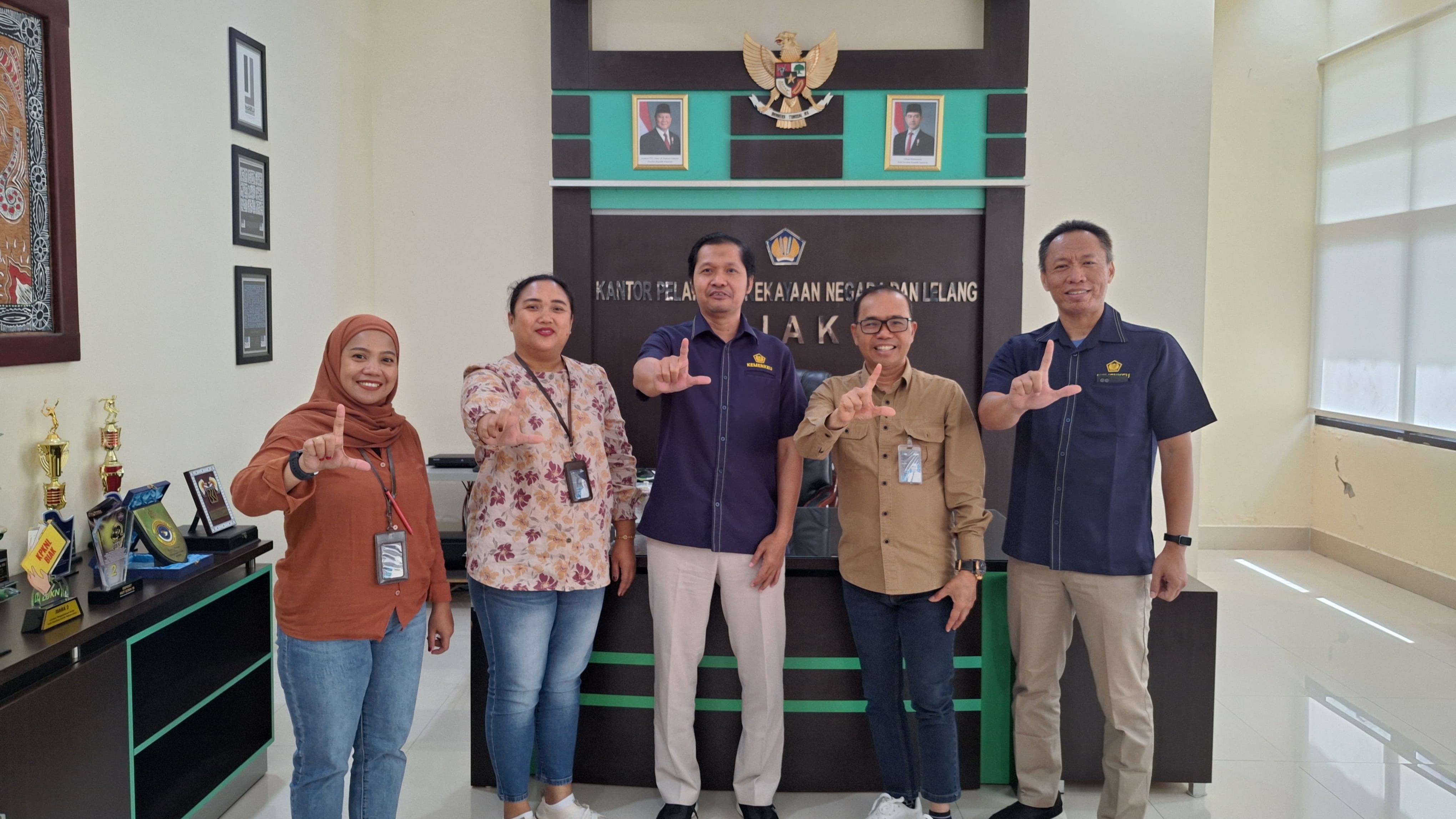 Kunjungan Pinca BRI Biak