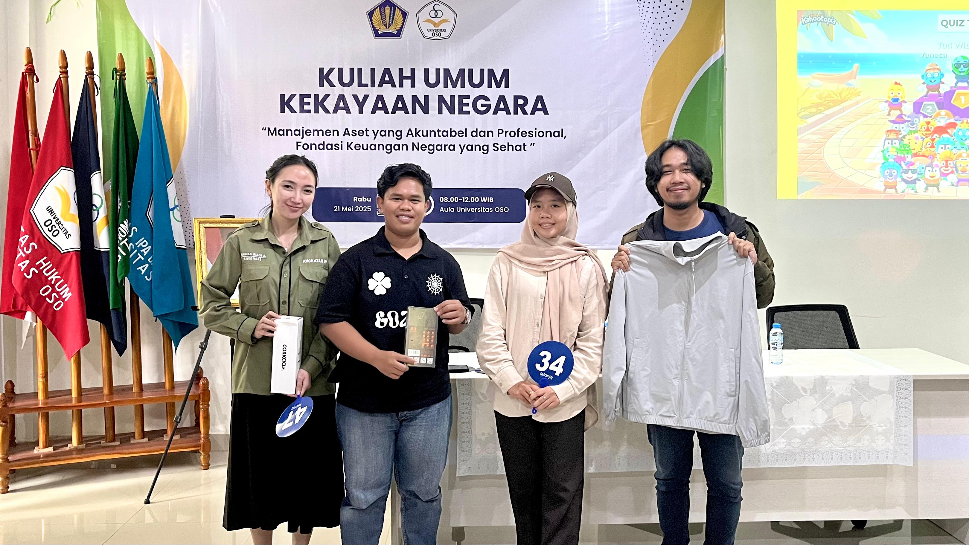 KPKNL Pontianak Gandeng Universitas OSO Gelar Kuliah Umum Kekayaan Negara