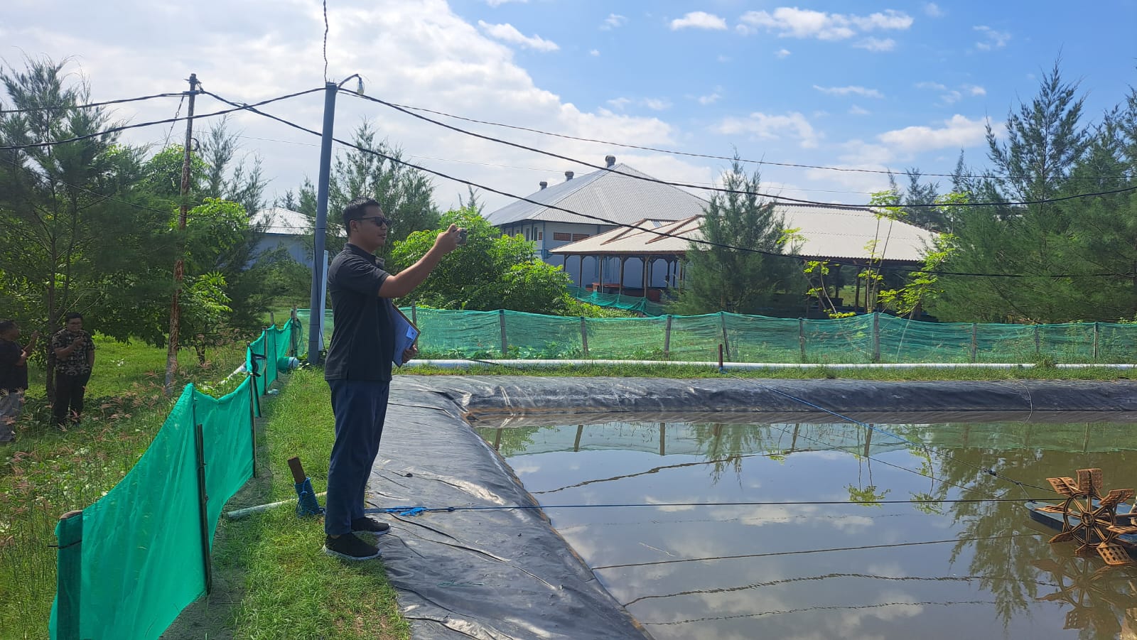 Dukung Pengelolaan Aset Produktif, KPKNL Singaraja Nilai Tambak Udang di Jembrana 