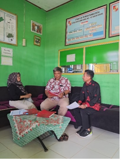 Kegiatan Penyampaian Surat Paksa dan Penelitian Lapangan di Lampung Utara