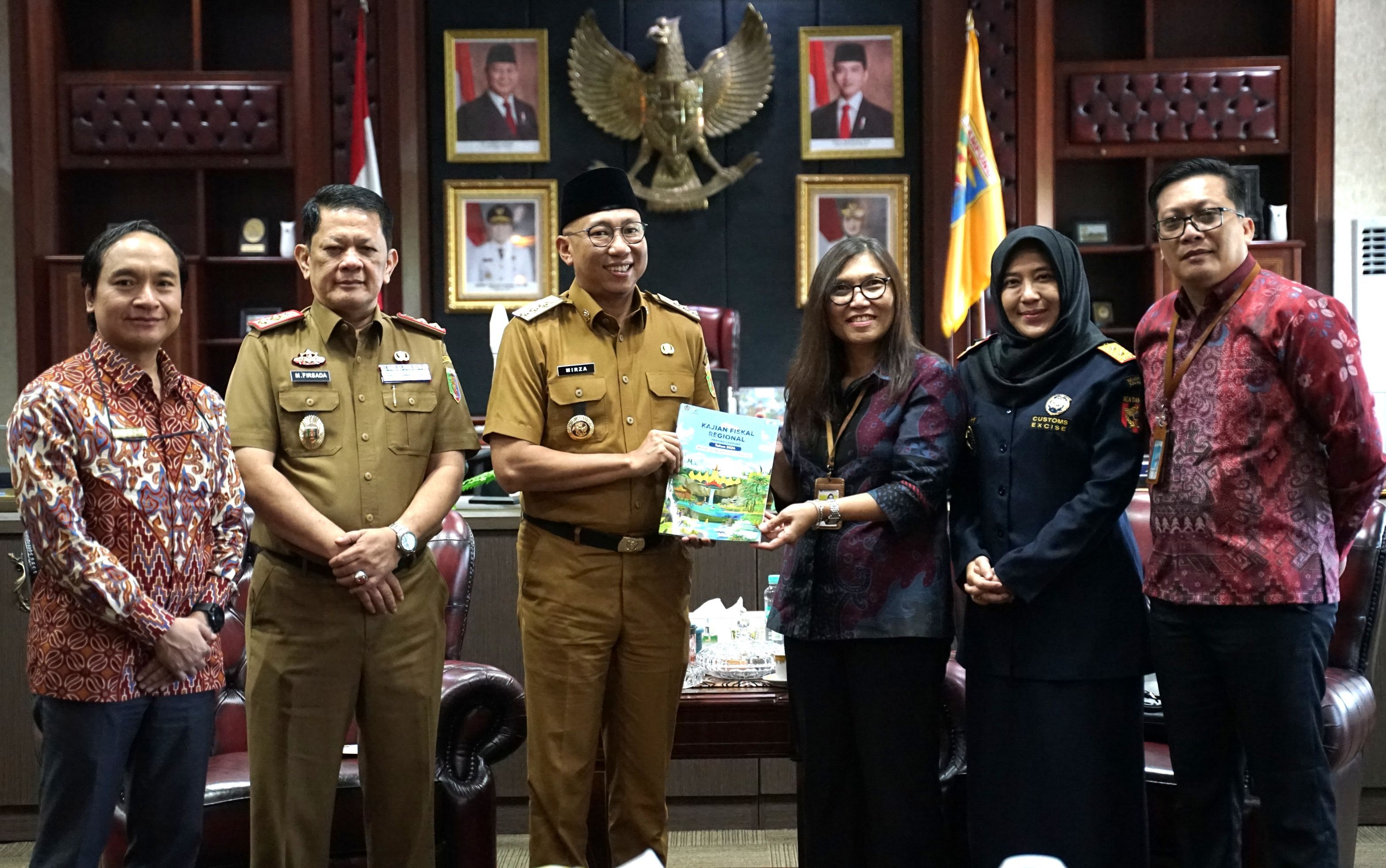 Perkuat Sinergi Pengelolaan Keuangan Negara, Perwakilan Kementerian Keuangan Provinsi Lampung Audiensi dengan Gubernur Lampung