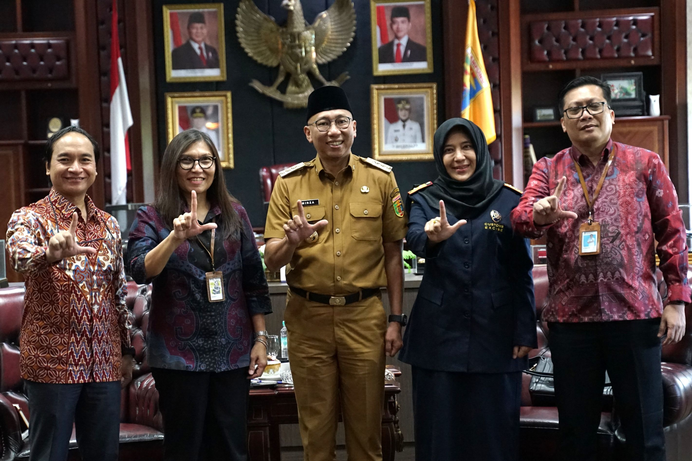 Perkuat Sinergi Pengelolaan Keuangan Negara, Perwakilan Kementerian Keuangan Provinsi Lampung Audiensi dengan Gubernur Lampung