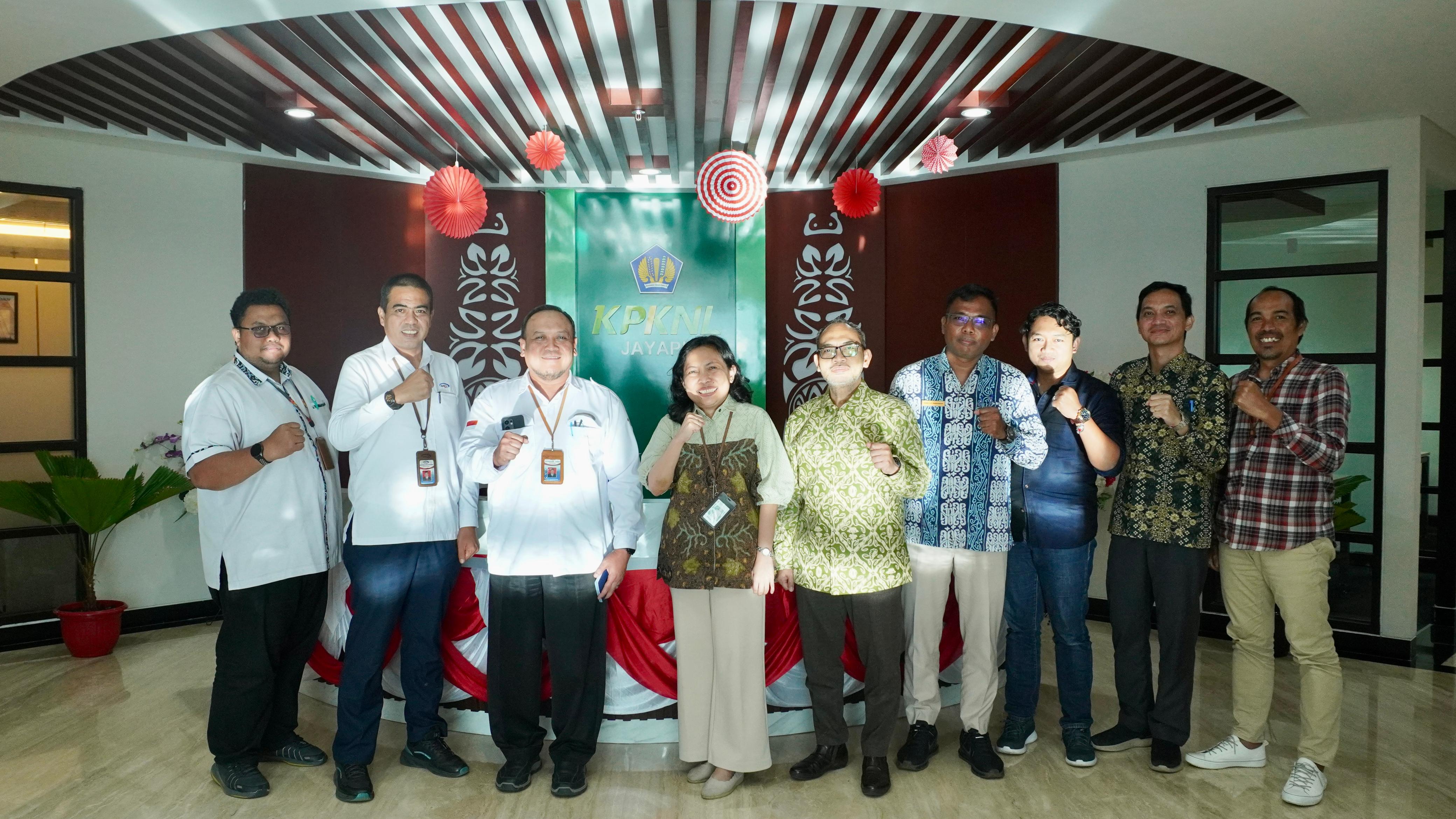 Kanwil DJKN Papua, Papua Barat, dan Maluku bersama KPKNL Jayapura Menerima Kunjungan Kerja Kepala BPKP Provinsi Papua