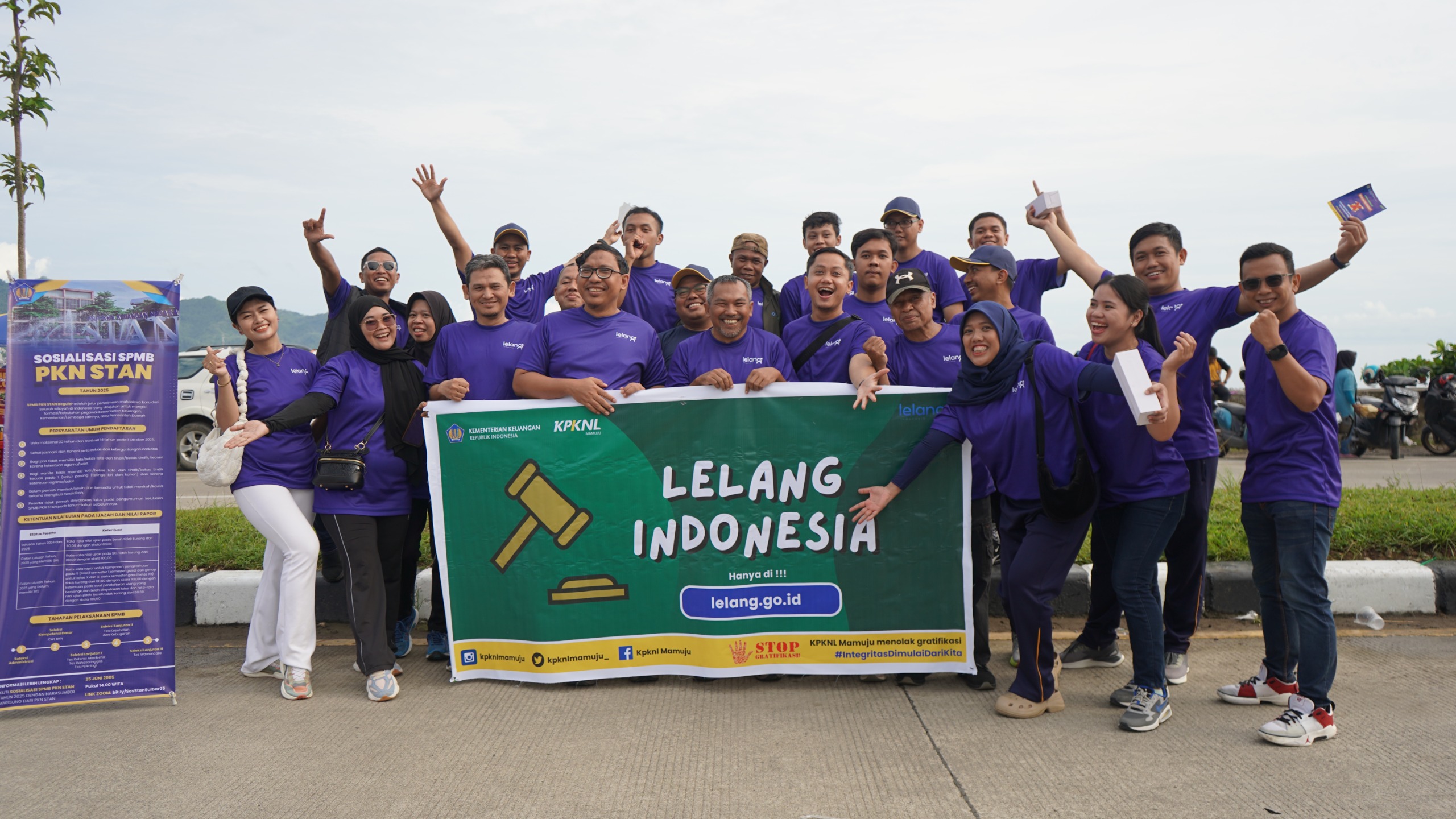 KPKNL Mamuju Gelar Kampanye Integritas dan Sosialisasi Lelang Indonesia