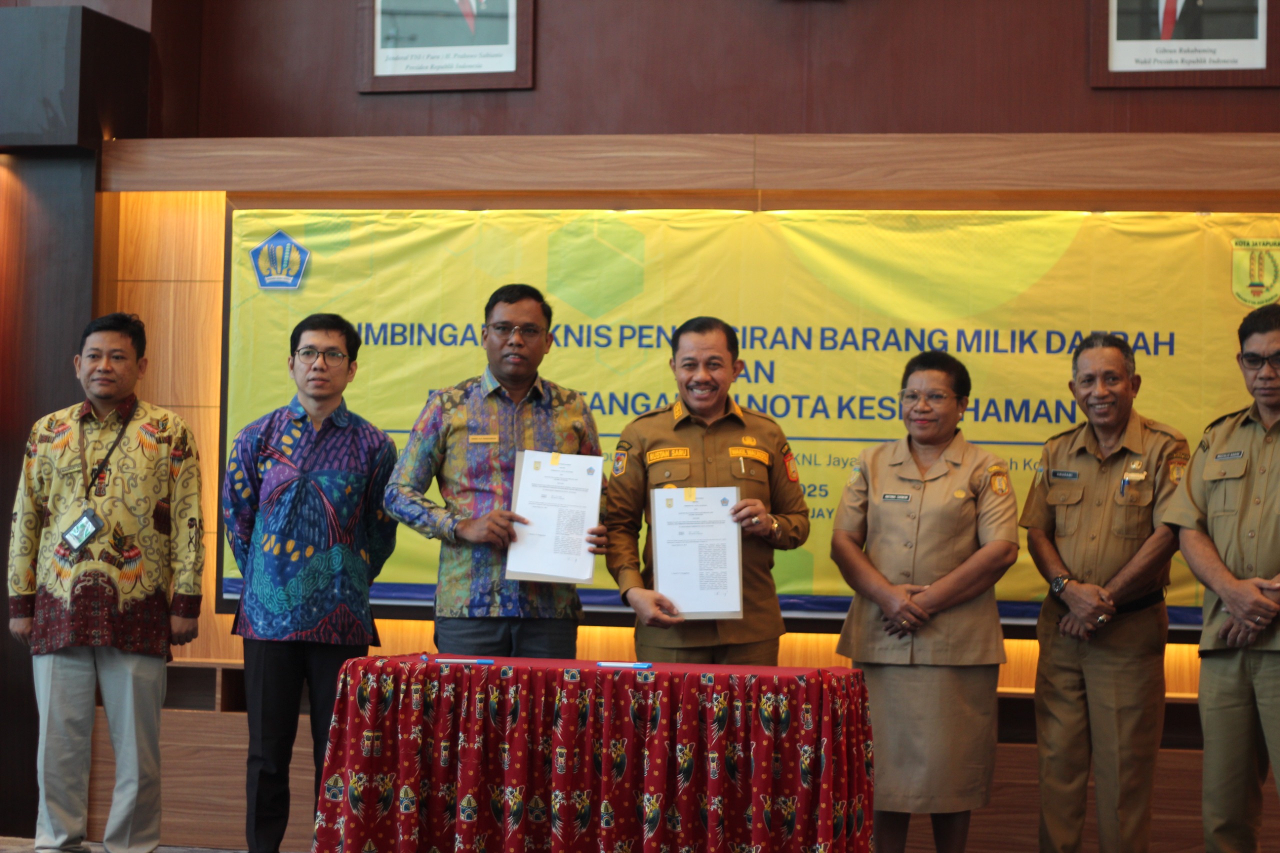KPKNL Jayapura dan Pemerintah Kota Jayapura Tandatangani Nota Kesepahaman, Perkuat Sinergi dalam Pengelolaan Aset Daerah