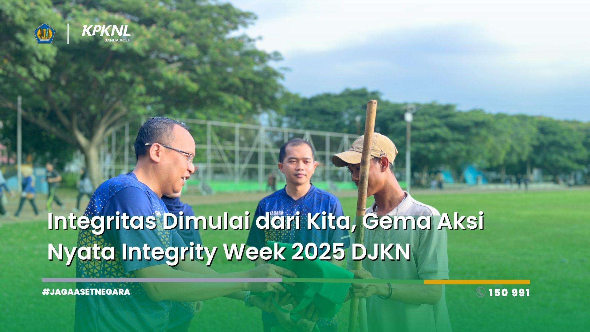 Integritas Dimulai dari Kita, Gema Aksi Nyata Integrity Week 2025 DJKN