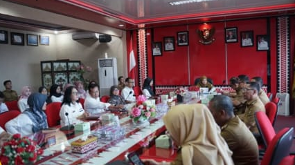 Kunjungan Kerja dan Audiensi Perwakilan Kementerian Keuangan Provinsi Lampung dengan Walikota Bandar Lampung