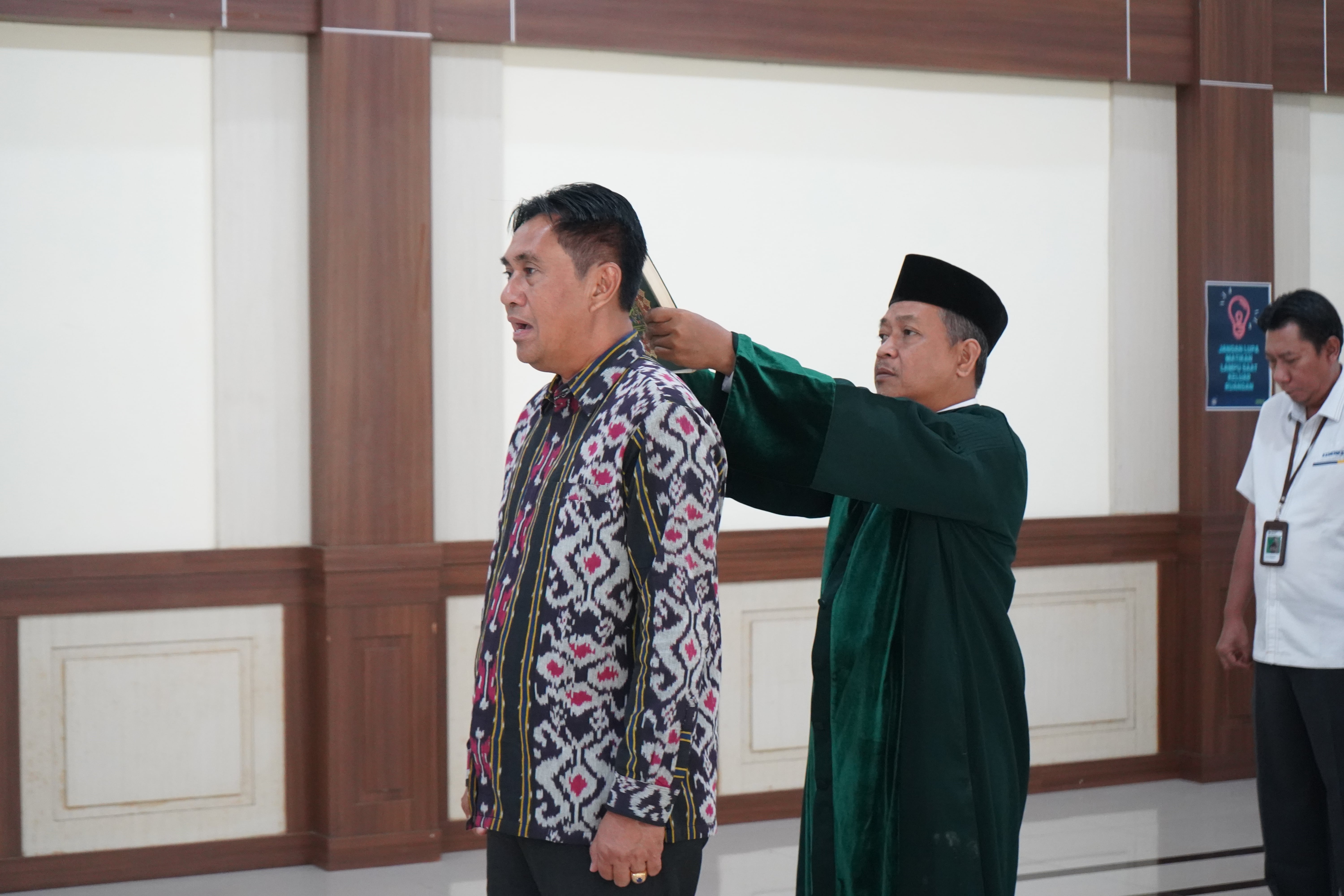 Pelantikan Anggota PUPN Cabang Jambi dari Unsur Kejaksaan Dilaksanakan dengan Khidmat di KPKNL Jambi 