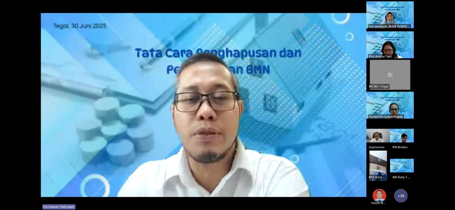 Jangkauan lebih luas, Sosialisasi Tata Cara Pemusnahan dan Penghapusan BMN secara Daring