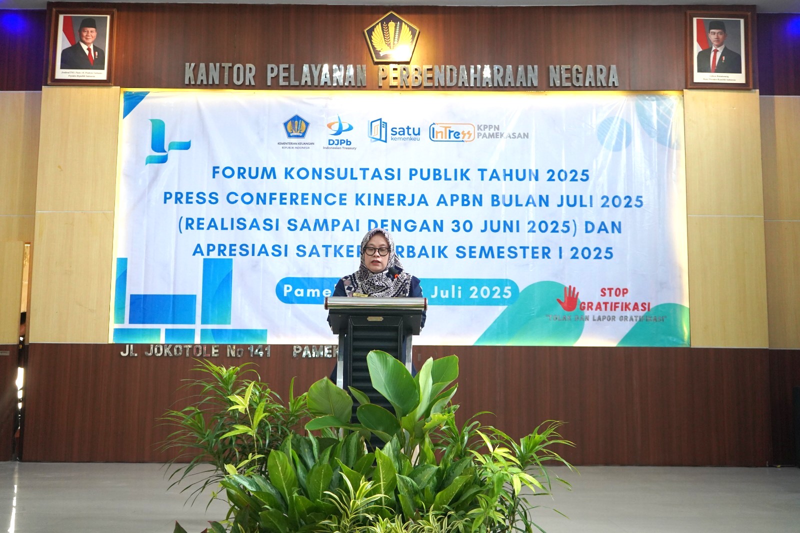 Pers Release Kinerja APBN Semester I Tahun 2025 : Kinerja dan Manfaat APBN