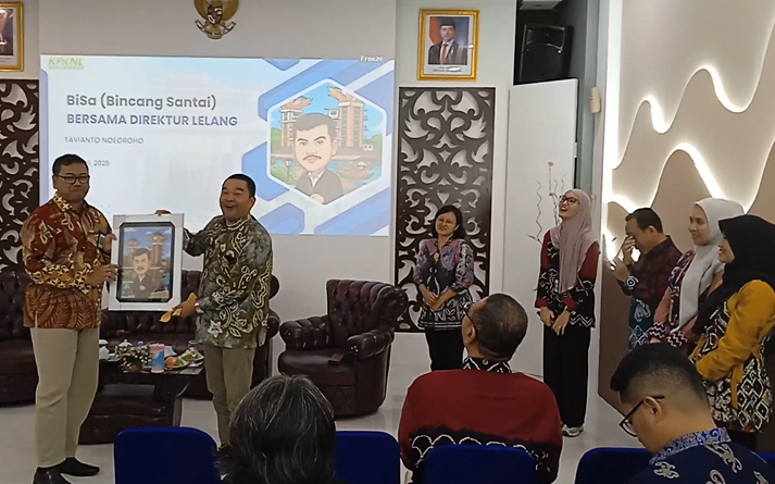 Kunjungan Direktur Lelang Direktorat Jenderal Kekayaan Negara