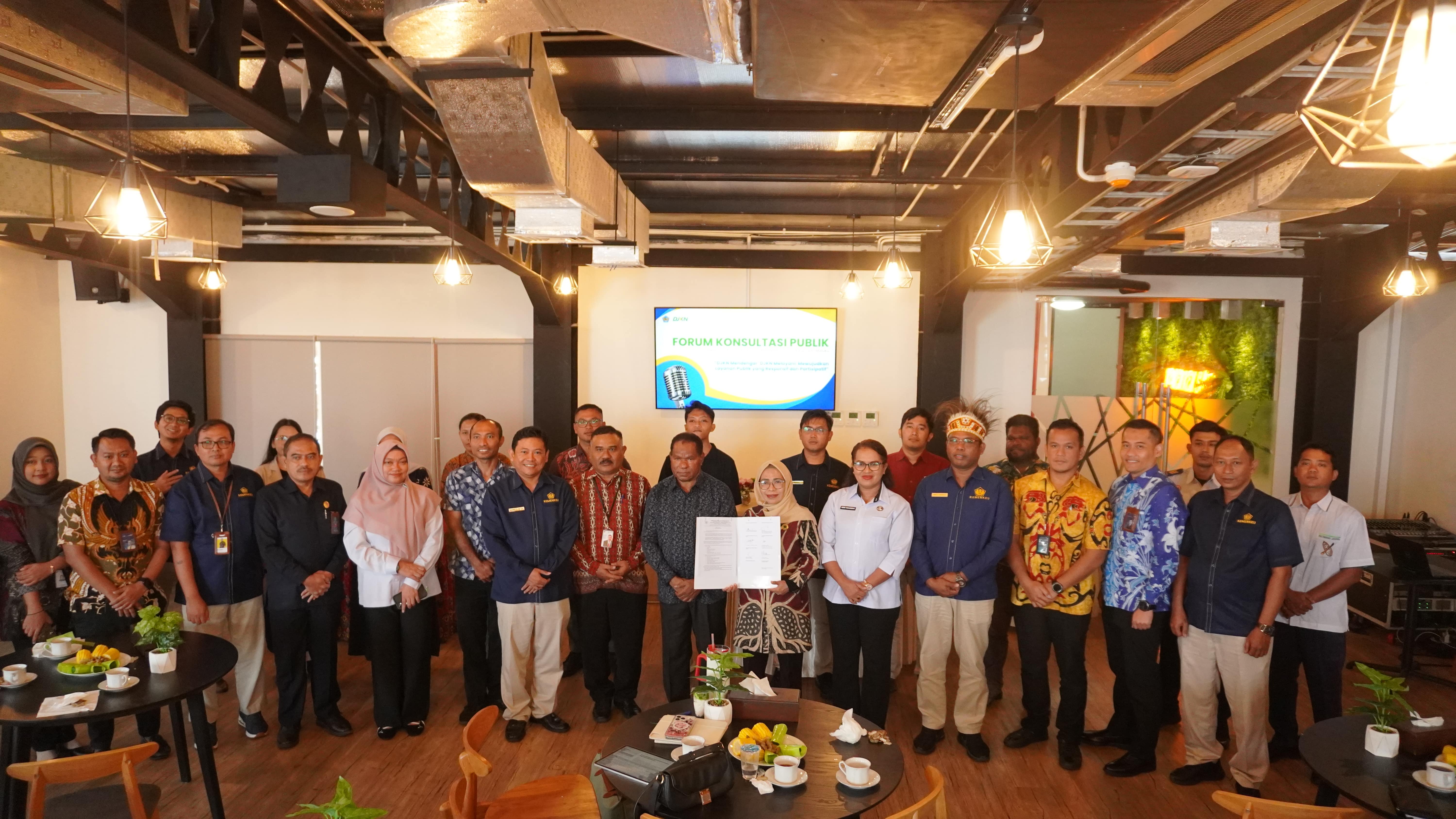 Forum Konsultasi Publik Wujudkan Pelayanan yang Lebih Transparan dan Partisipatif