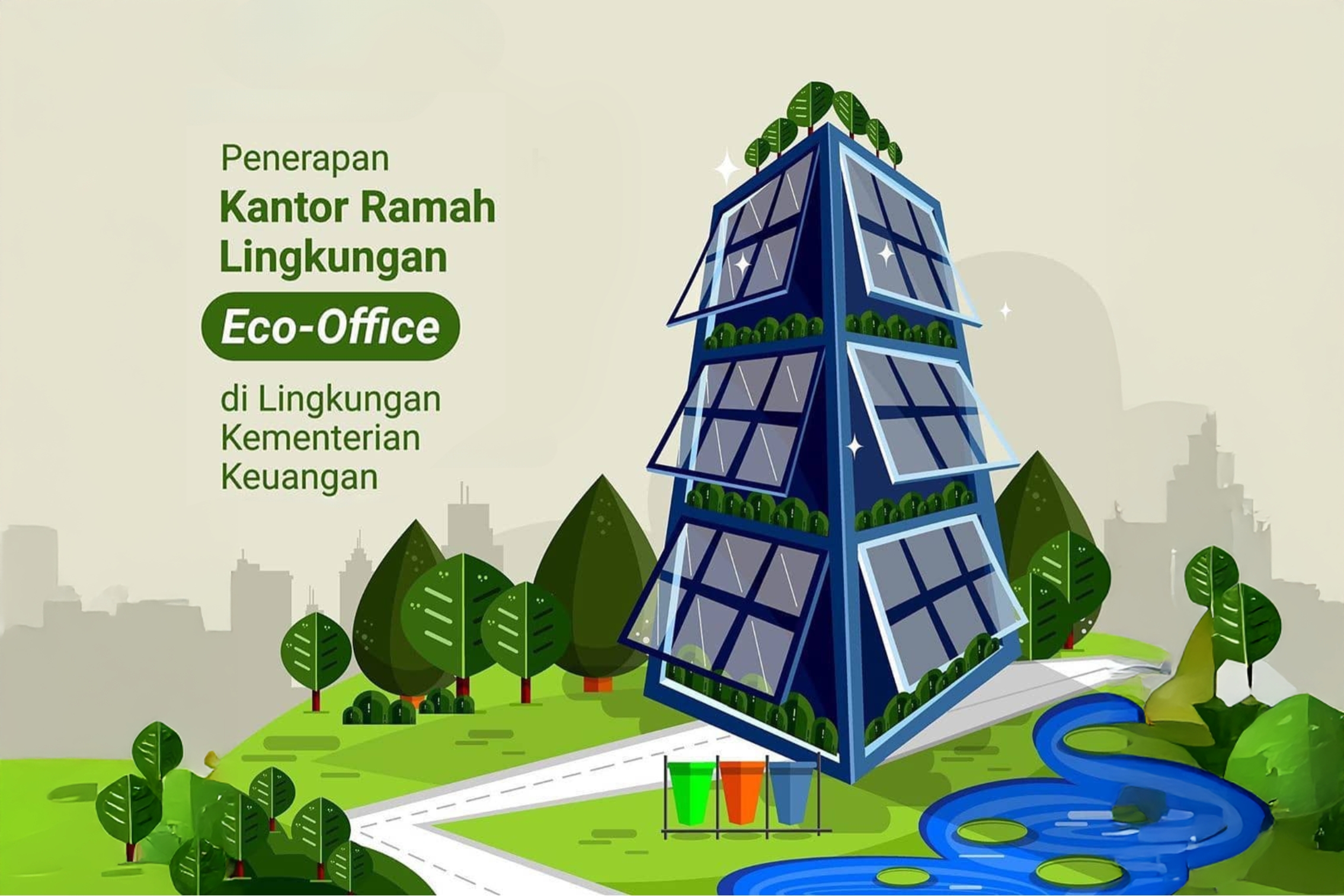 Eco Office: Langkah Nyata Kanwil DJKN Kalimantan Selatan dan Tengah Menerapkan Kantor Ramah Lingkungan