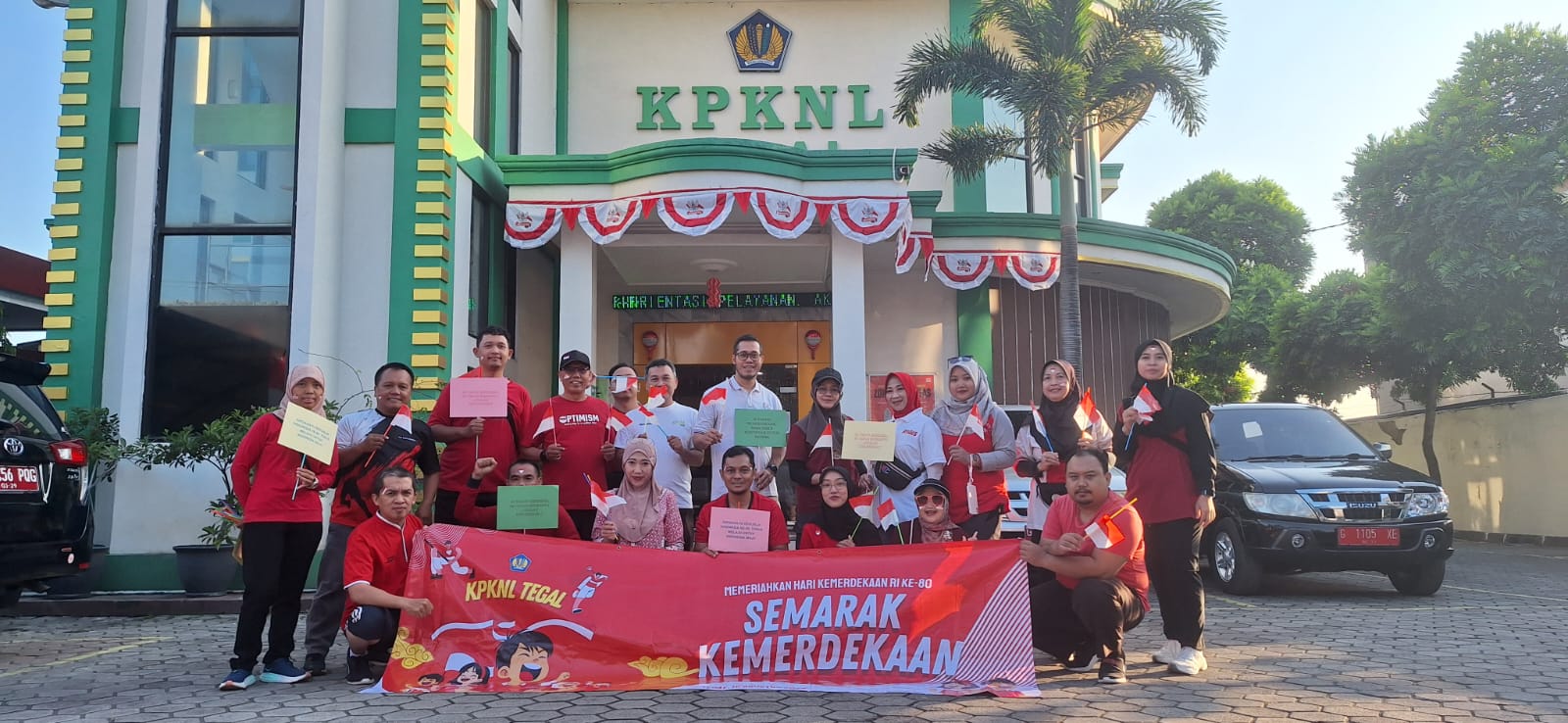 Meriahkan Dirgahayu Kemerdekaan RI, KPKNL Tegal Adakan Kebintalan Ideologi dan Olah Raga serta Fun Game