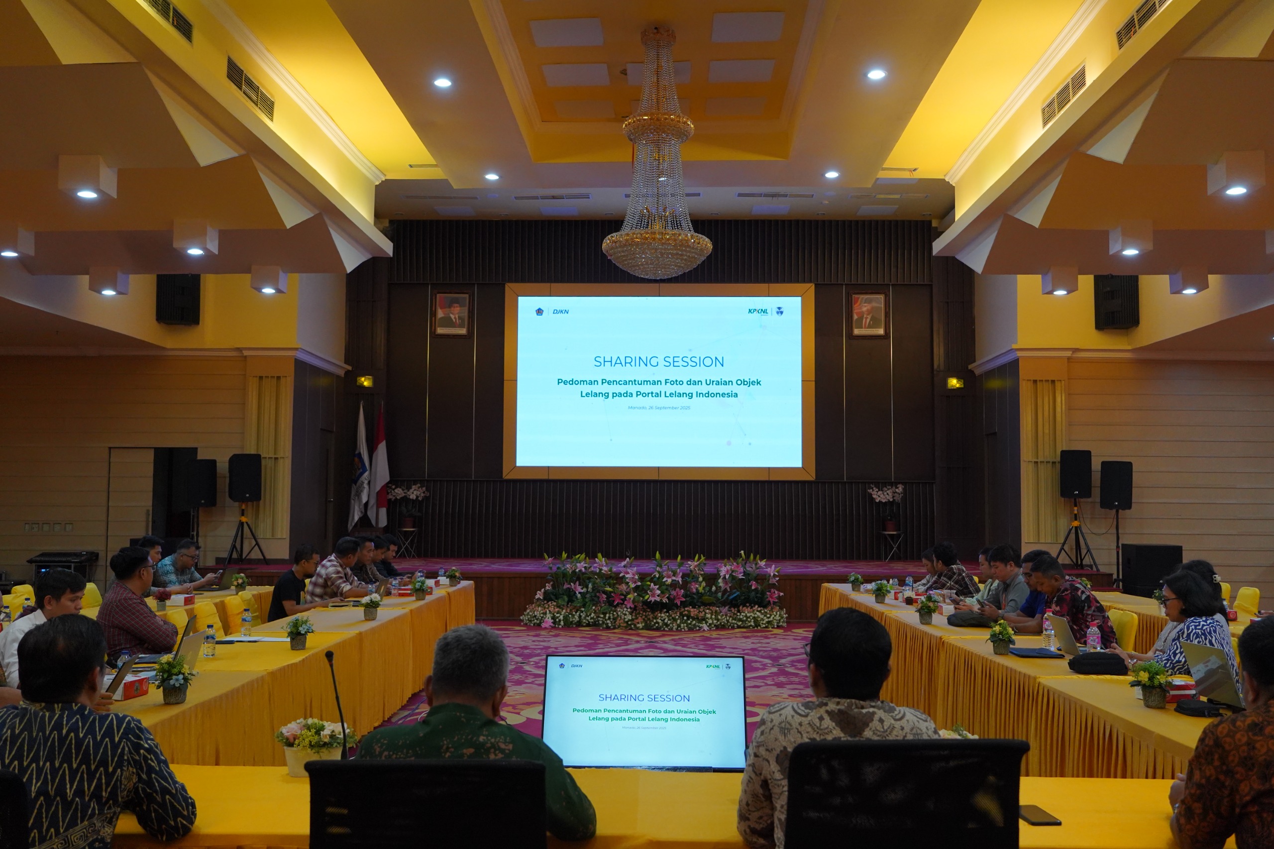 KPKNL Manado Gelar Sharing Session Pedoman Pencantuman Foto dan Uraian Objek Lelang