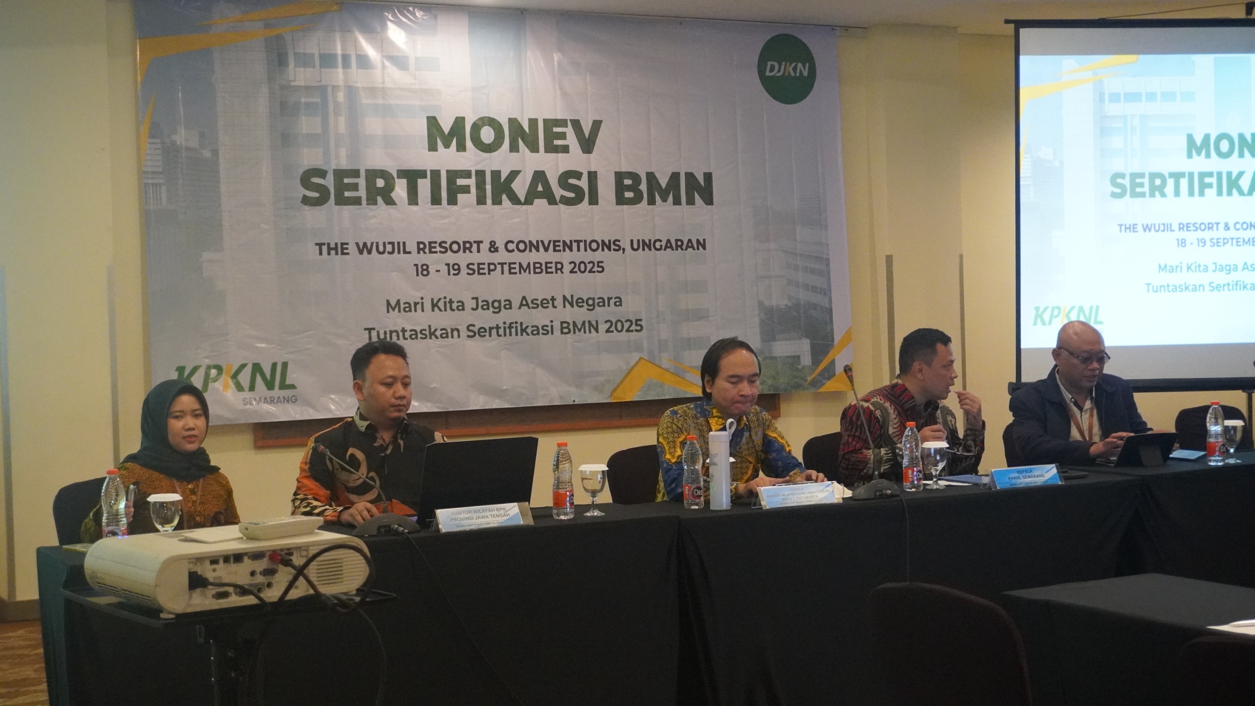 Rapat Monitoring dan Evaluasi Sertipikasi BMN Berupa Tanah Tahun 2025: KPKNL Semarang Dorong Optimalisasi Capaian