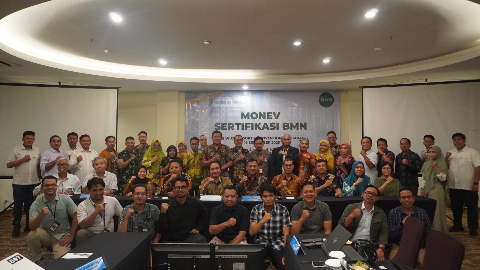 Rapat Monitoring dan Evaluasi Sertipikasi BMN Berupa Tanah Tahun 2025: KPKNL Semarang Dorong Optimalisasi Capaian