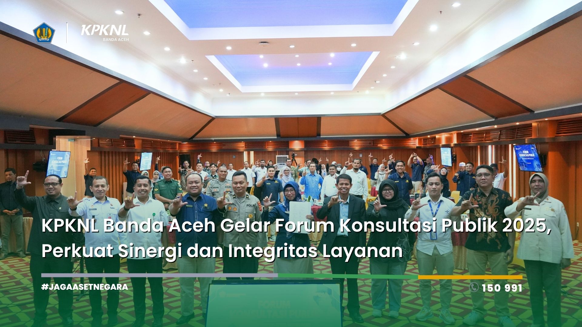 KPKNL Banda Aceh Gelar Forum Konsultasi Publik 2025, Perkuat Sinergi dan Integritas Layanan