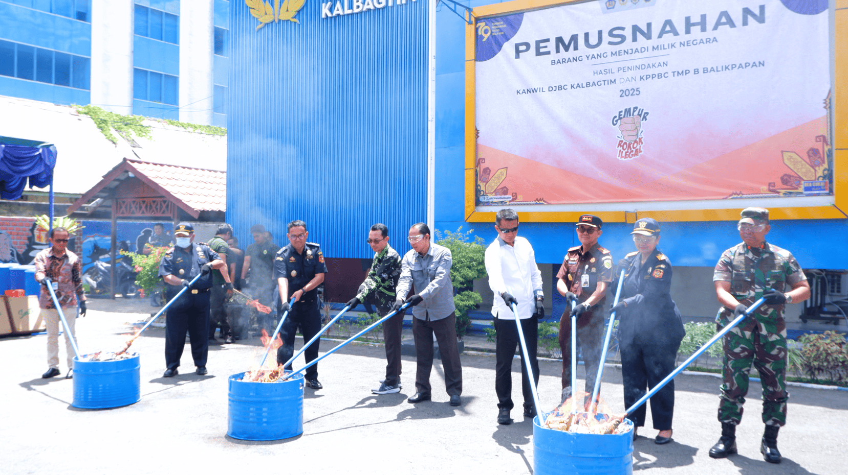 Peran KPKNL Balikpapan dalam Pemusnahan Barang Tegahan Bea dan Cukai