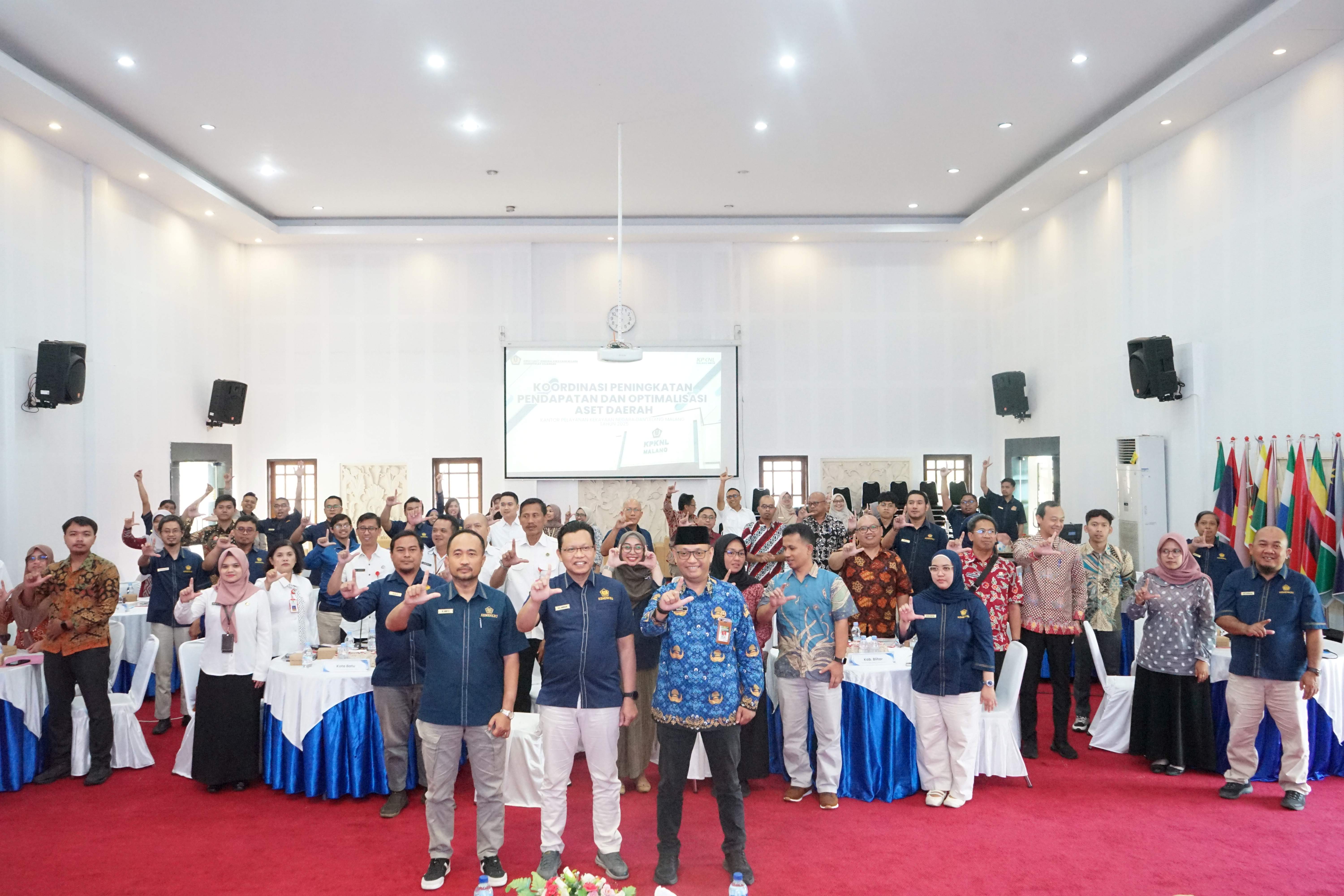 KPKNL Malang Dorong Peningkatan PAD dan Optimalisasi Aset Daerah Bersama BPKAD Wilayah Kerja KPKNL Malang