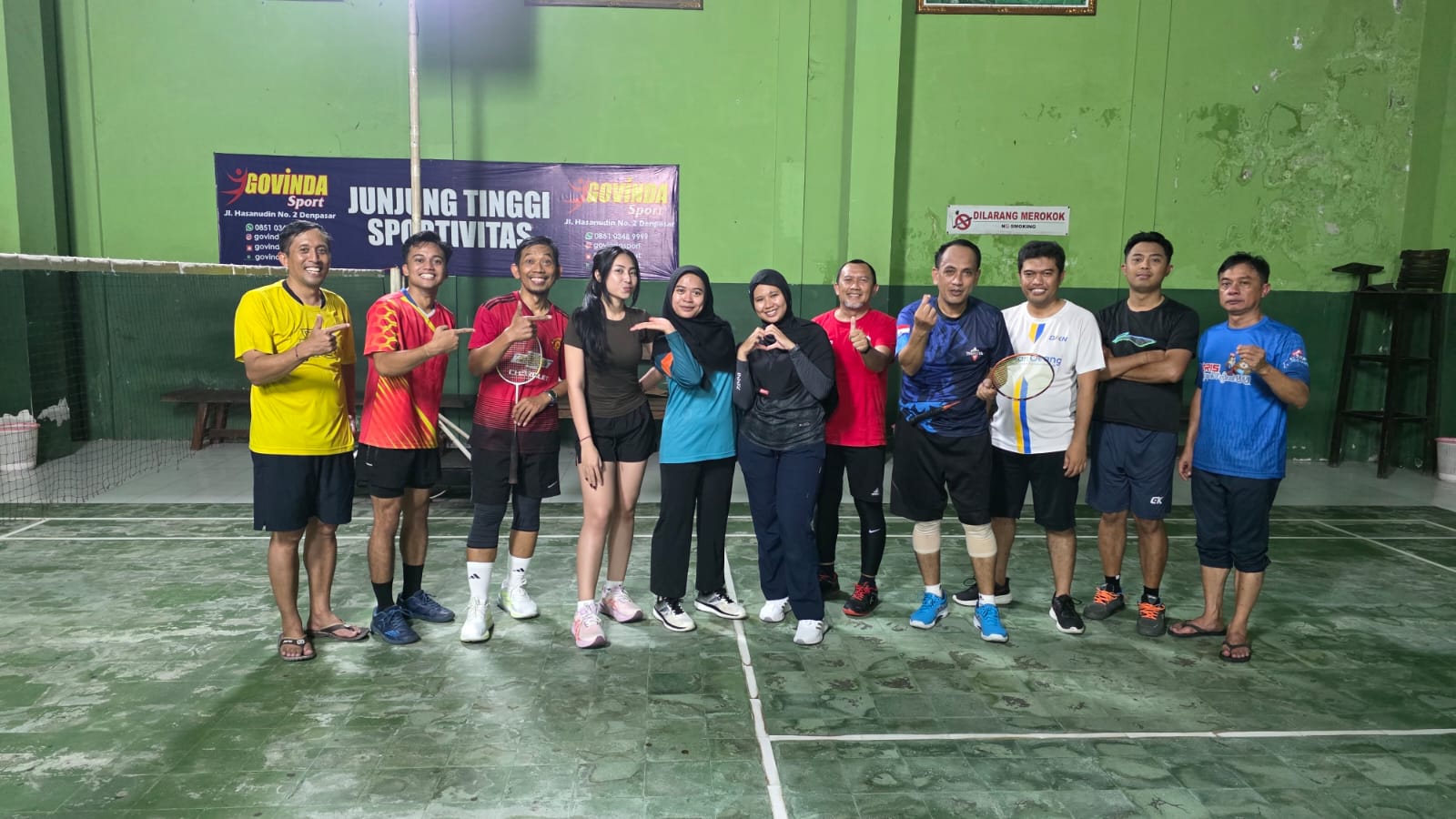 KPKNL Denpasar Gelar Kegiatan Olahraga Rutin dan Turnamen Tenis Meja dalam Rangka HUT DJKN ke-19