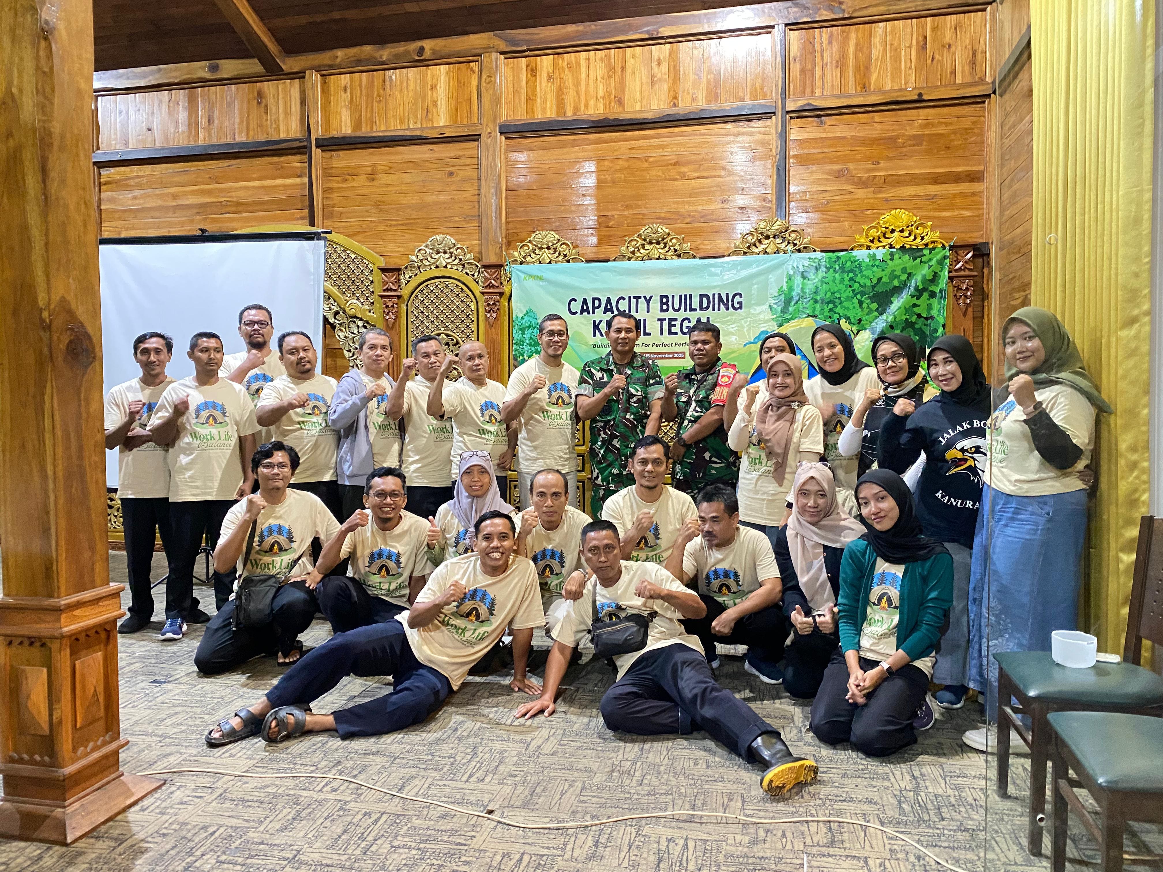 KPKNL Tegal Gelar Capacity Building &ldquo;Building a Team for Perfect Performance&rdquo; di Guci Forest