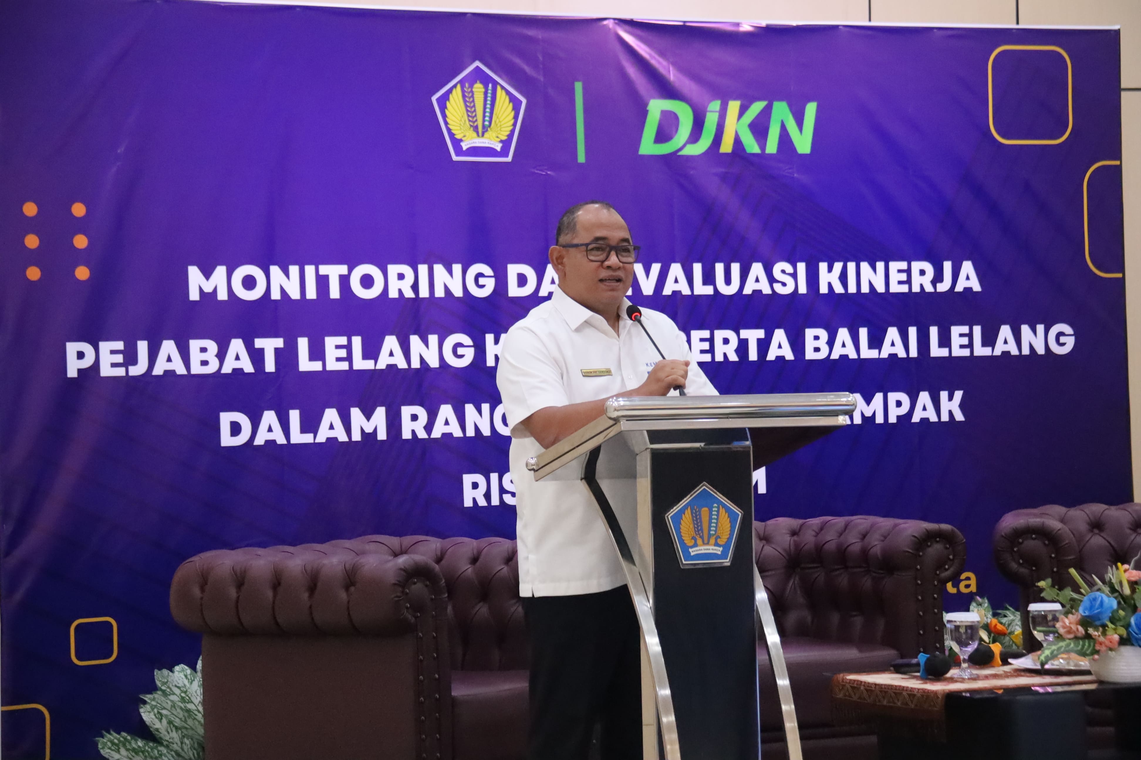Monitoring dan Evaluasi Pejabat Lelang Kelas II dan Balai Lelang