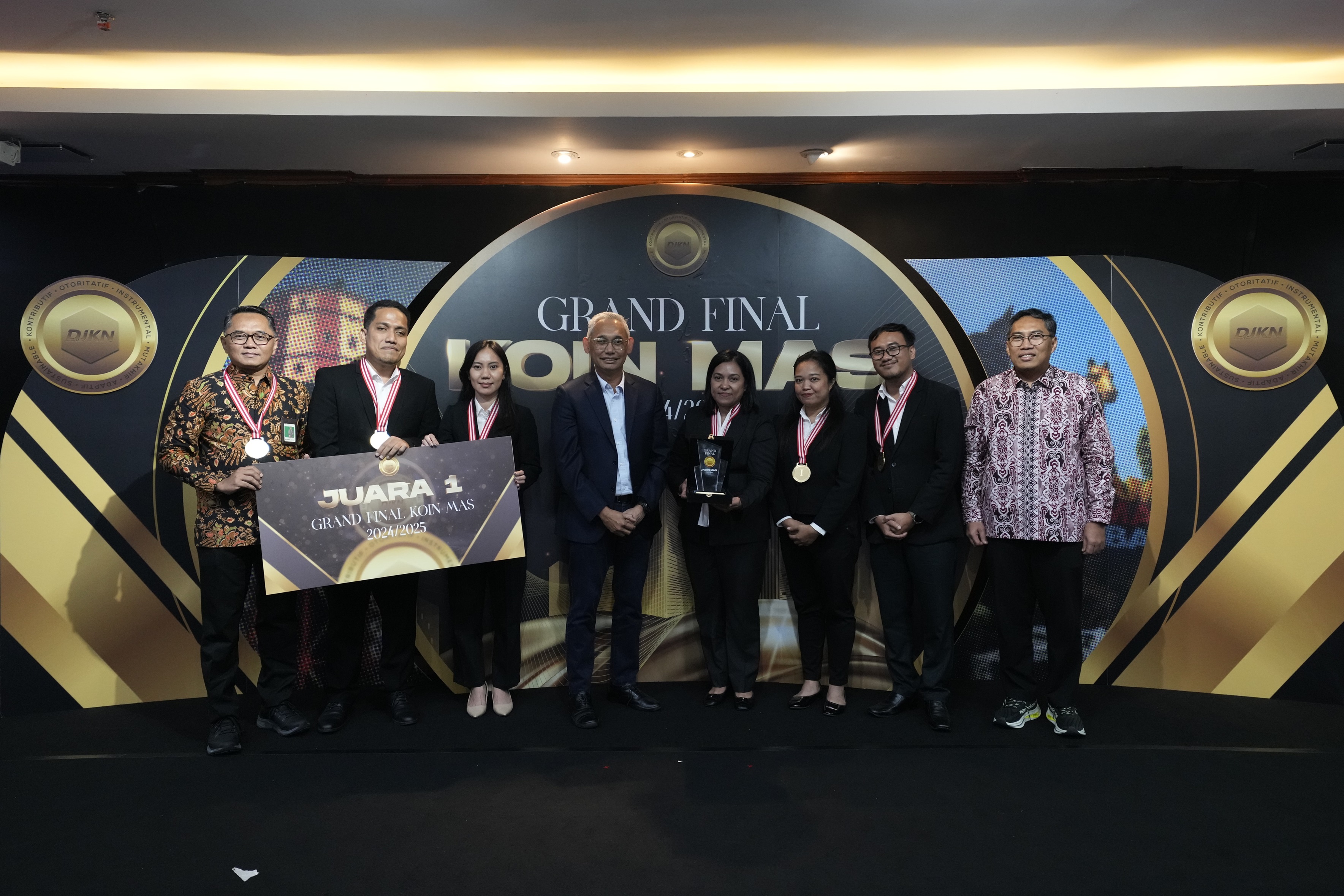 KPKNL Medan Raih Gelar Juara KOIN MAS DJKN 2024/2025