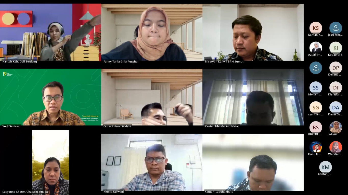 Kejar Penuntasan Target Sertipikasi Tanah BMN 2025: Kanwil DJKN Sumut Kembali Gelar Rapat Monitoring dan Evaluasi