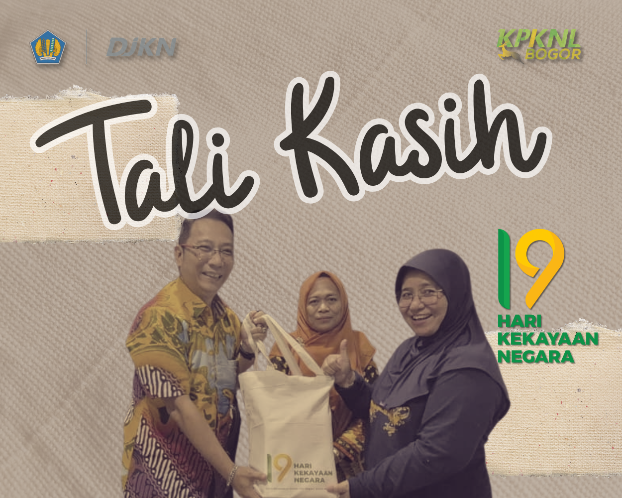 Tali Kasih - Hari Kekayaan Negara (HKN) ke-19 Tahun 2025