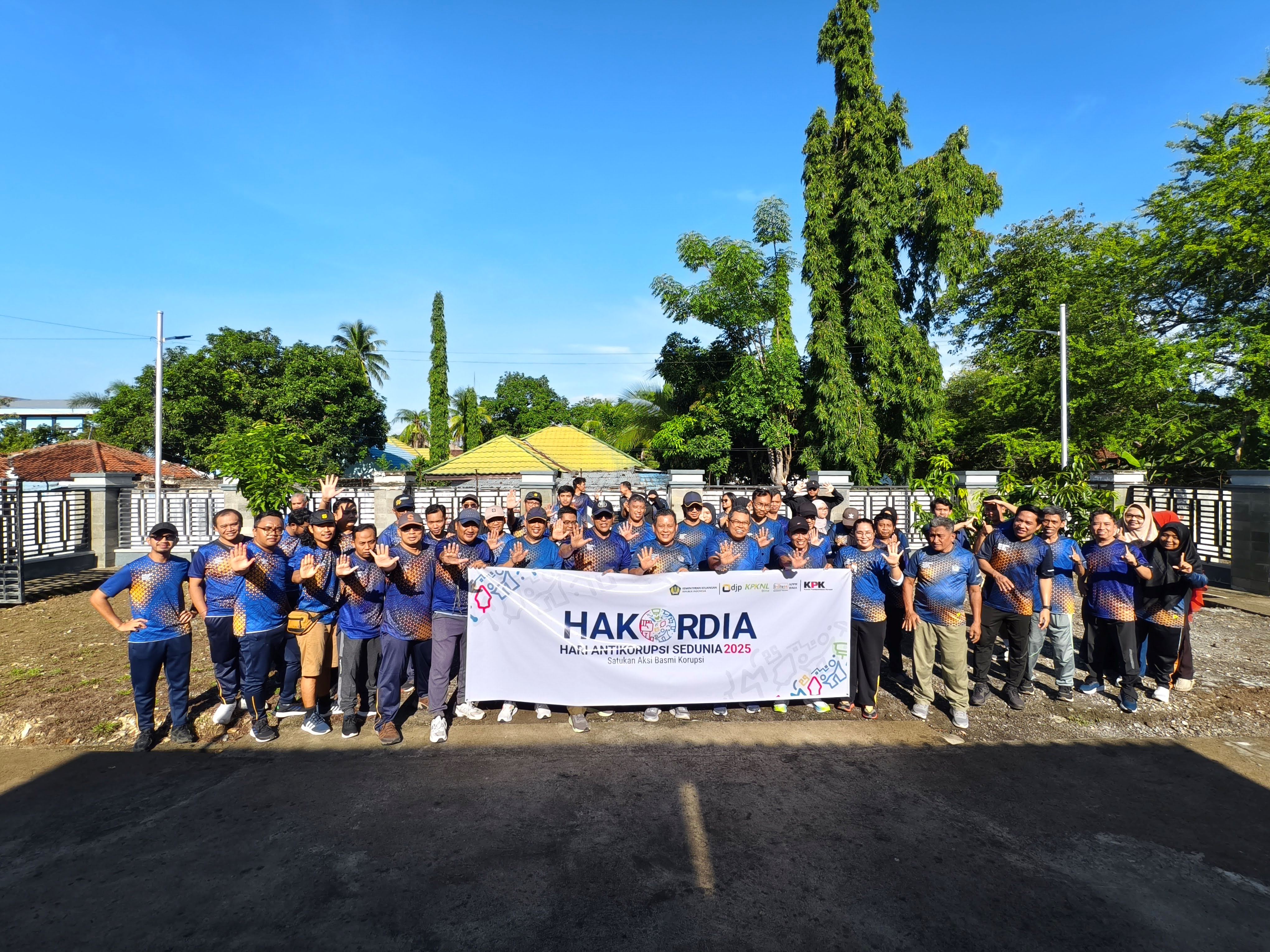 Hakordia 2025: KPKNL Bima Perkuat Semangat Antikorupsi