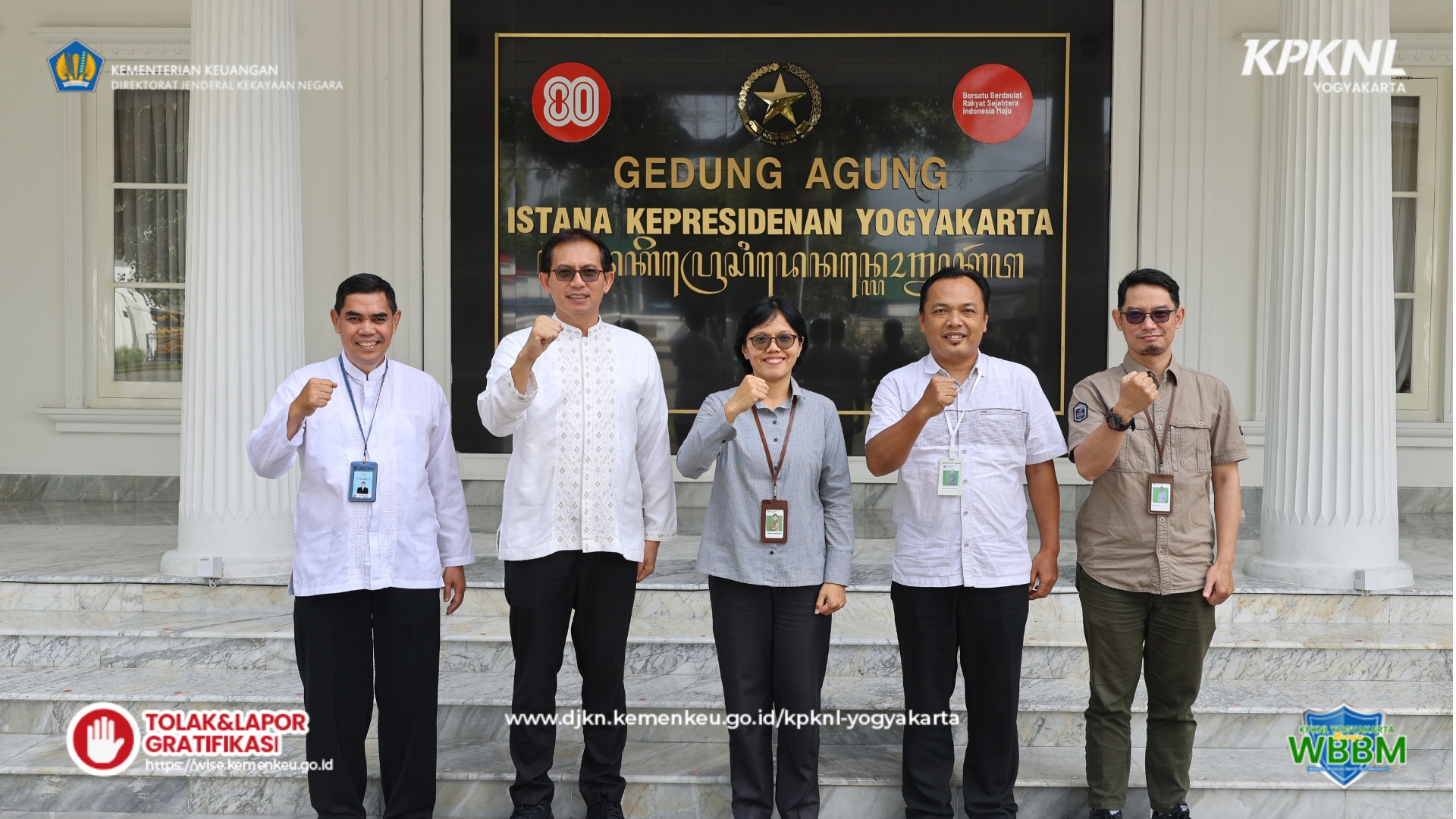KPKNL Yogyakarta Dukung Upaya Inventarisasi Benda Seni di Istana Kepresidenan Yogyakarta