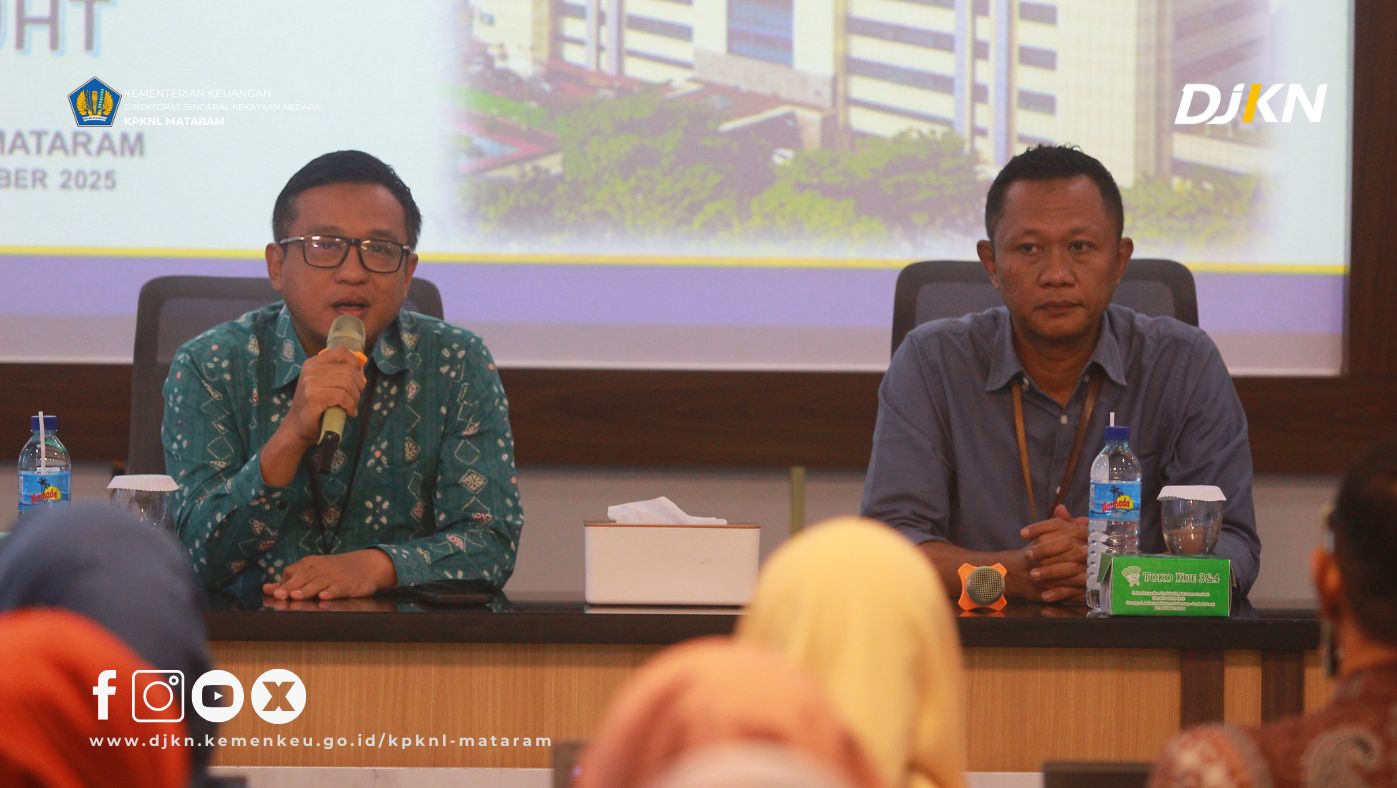 KPKNL Mataram Mengadakan Kegiatan Sosialisasi Pelaksanaan Lelang dan Penggalian Potensi Lelang