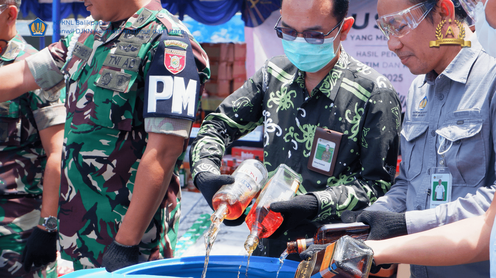 Sinergi Kemenkeu Satu Balikpapan: DJKN dan DJBC Musnahkan Barang Ilegal Senilai Rp1,19 Miliar