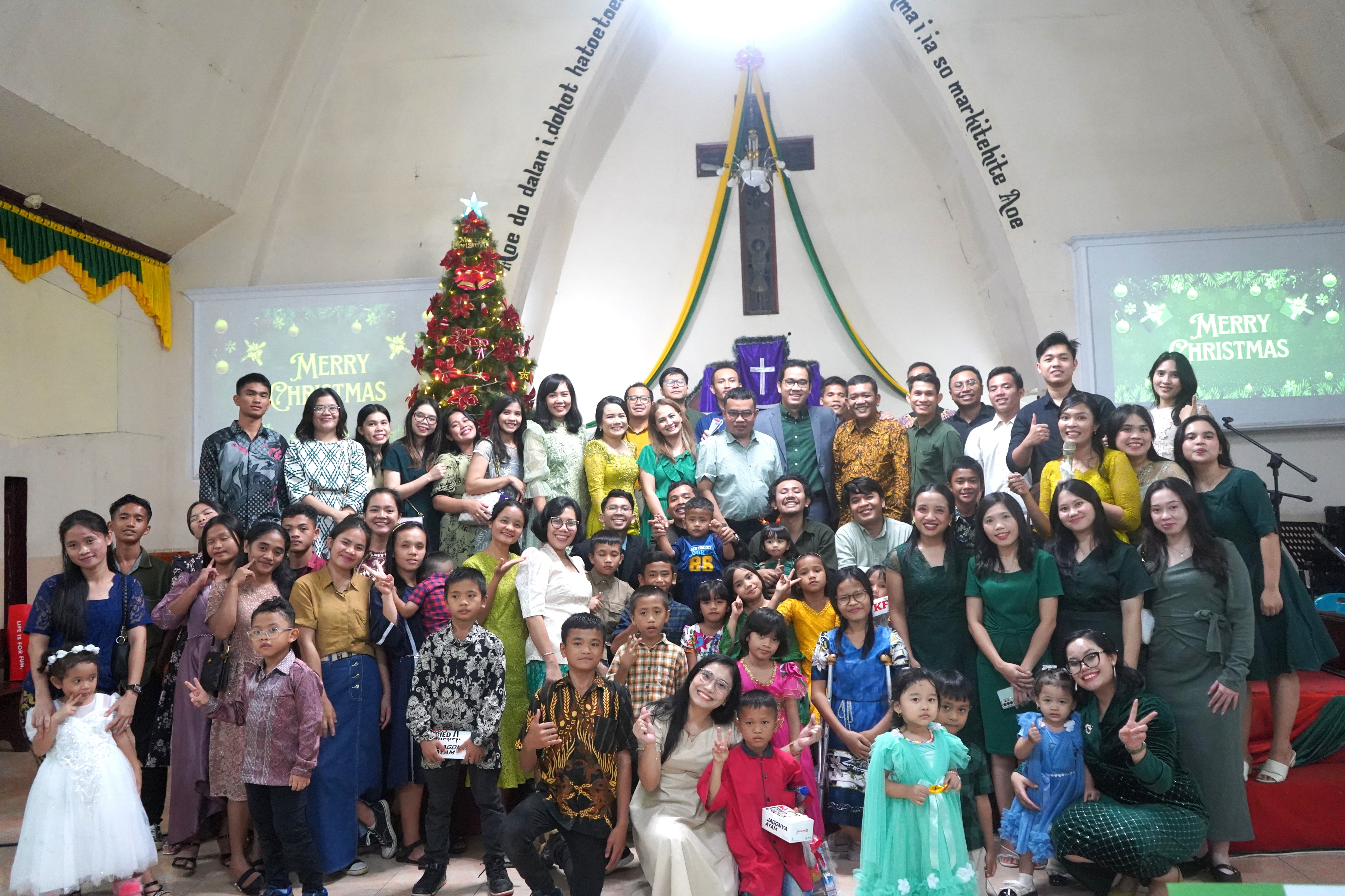 Natal Kemenkeu Satu Kota Padangsidimpuan: Allah Hadir Membawa Damai Sejahtera bagi Keluarga