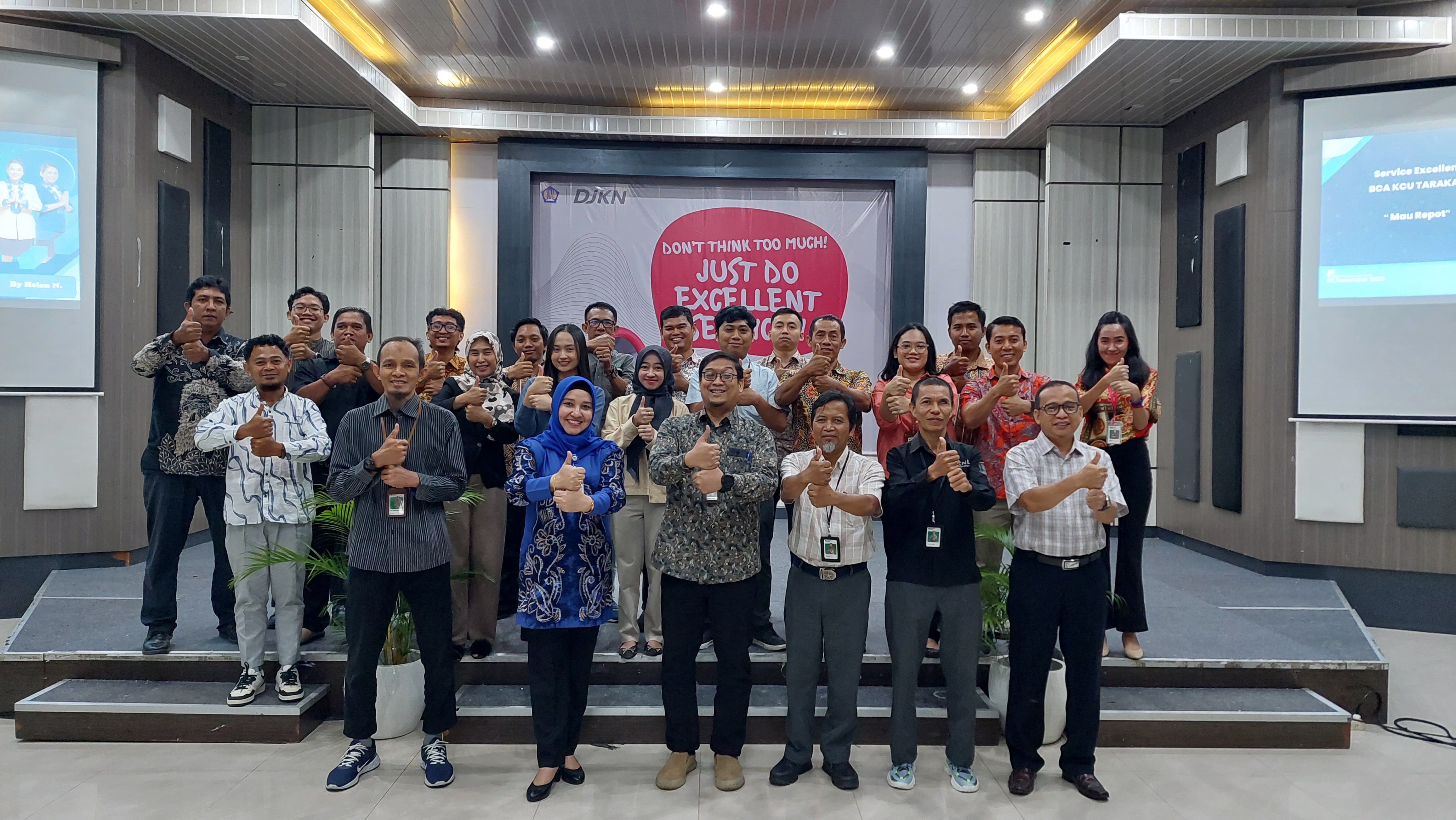 Don't think too much, Just DO Excellent Service! Peningkatan kualitas layanan melalui servis yang paripurna