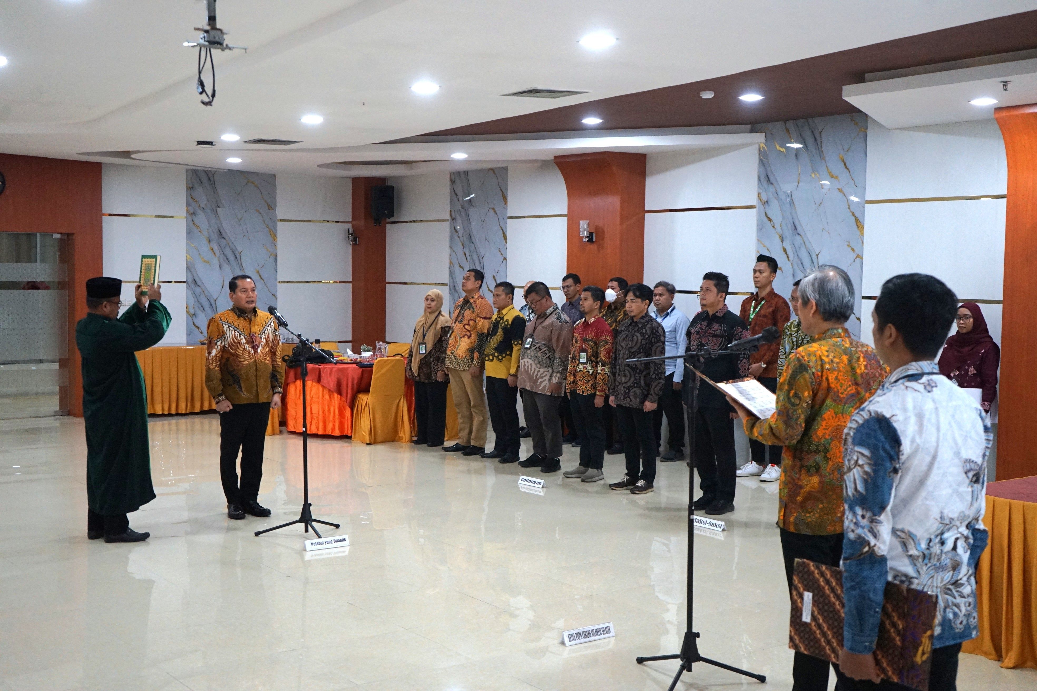 Pelantikan Anggota PUPN Cabang Sulsel dari Unsur Kejaksaan, Perkuat Penanganan Piutang Negara 